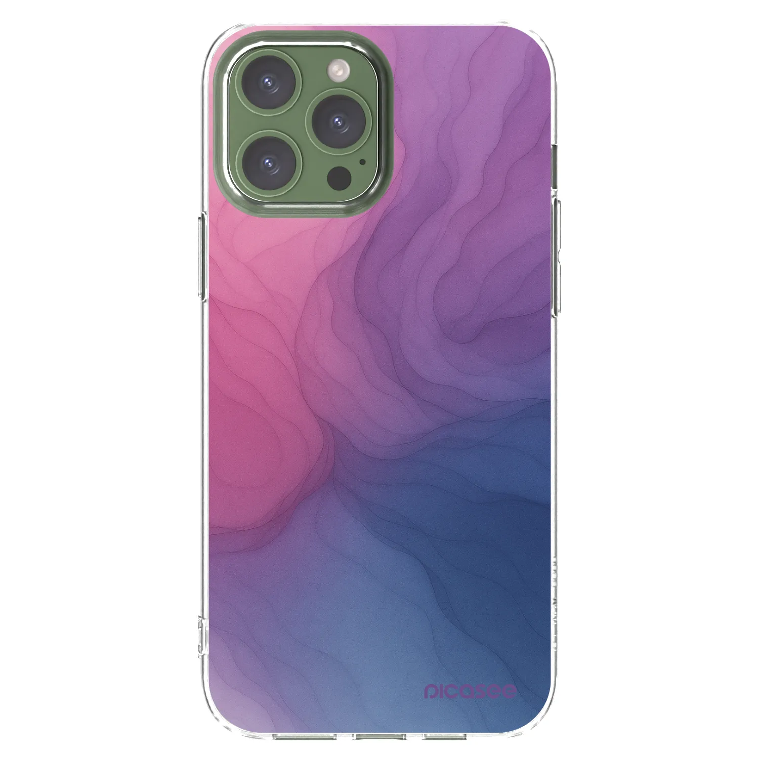 Picasee silikonowe przeźroczyste etui na Apple iPhone 13 Pro Max - Silk