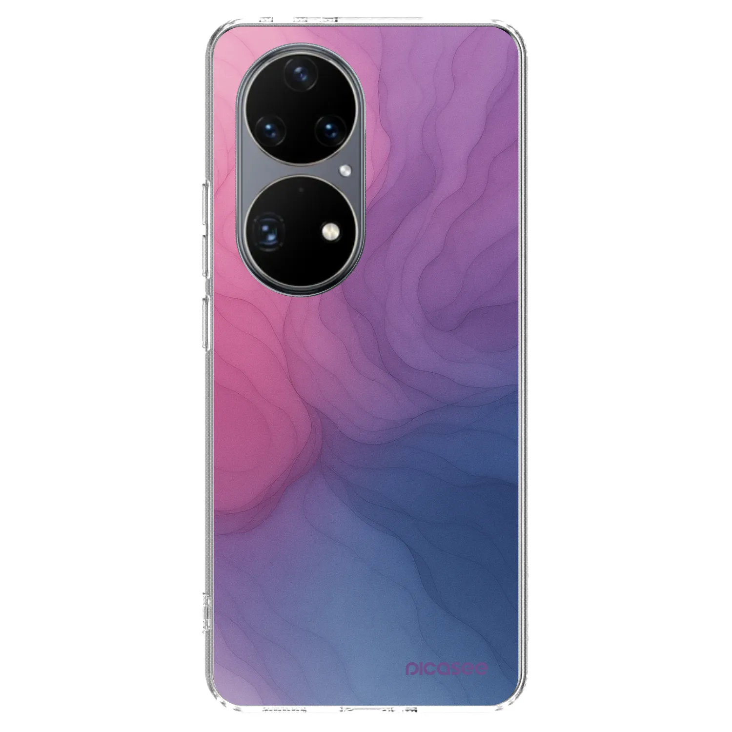 Picasee silikonowe przeźroczyste etui na Huawei P50 - Silk