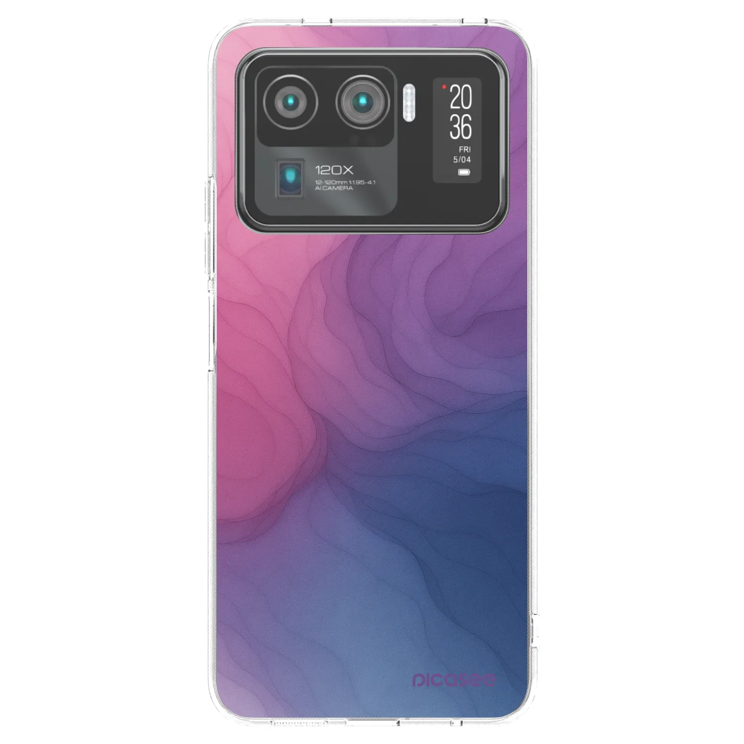 Picasee silikonowe przeźroczyste etui na Xiaomi Mi 11 Ultra - Silk