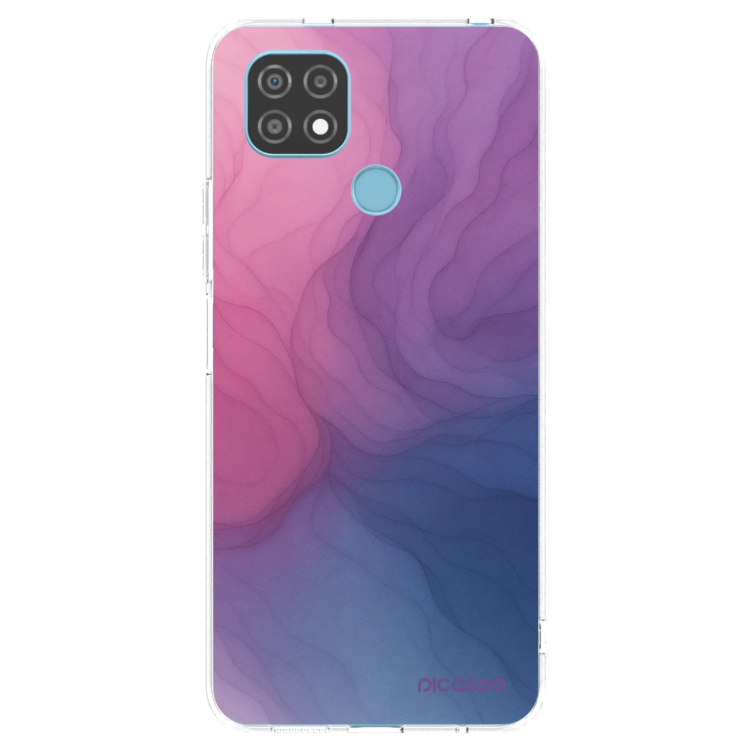 Picasee silikonowe przeźroczyste etui na Realme C21 - Silk
