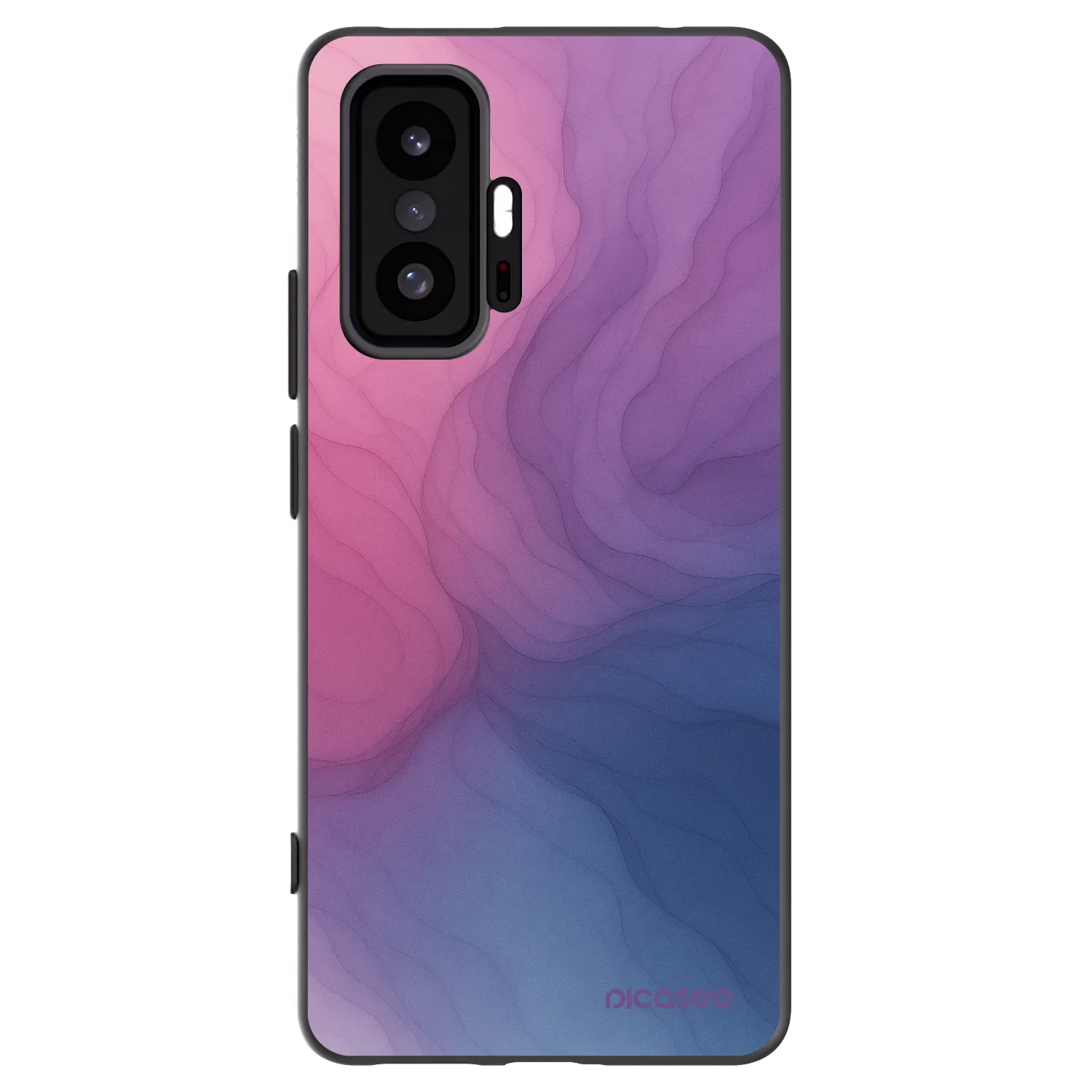 Picasee silikonowe czarne etui na Xiaomi 11T - Silk