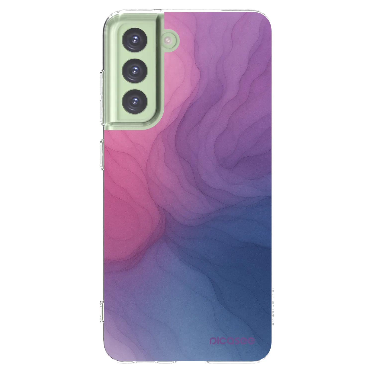 Picasee silikonowe przeźroczyste etui na Samsung Galaxy S21 FE 5G - Silk