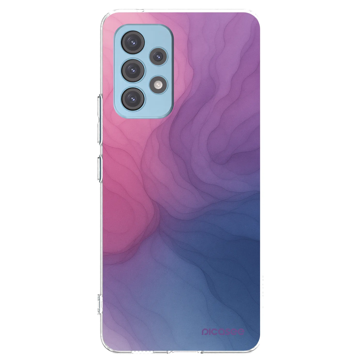 Picasee silikonowe przeźroczyste etui na Samsung Galaxy A53 5G A536 - Silk