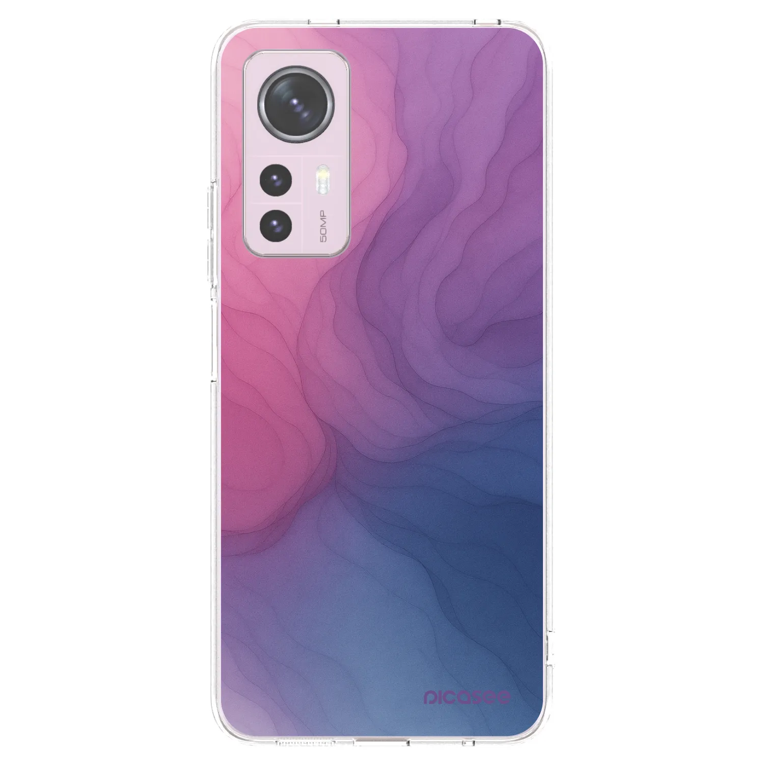 Picasee silikonowe przeźroczyste etui na Xiaomi 12 - Silk