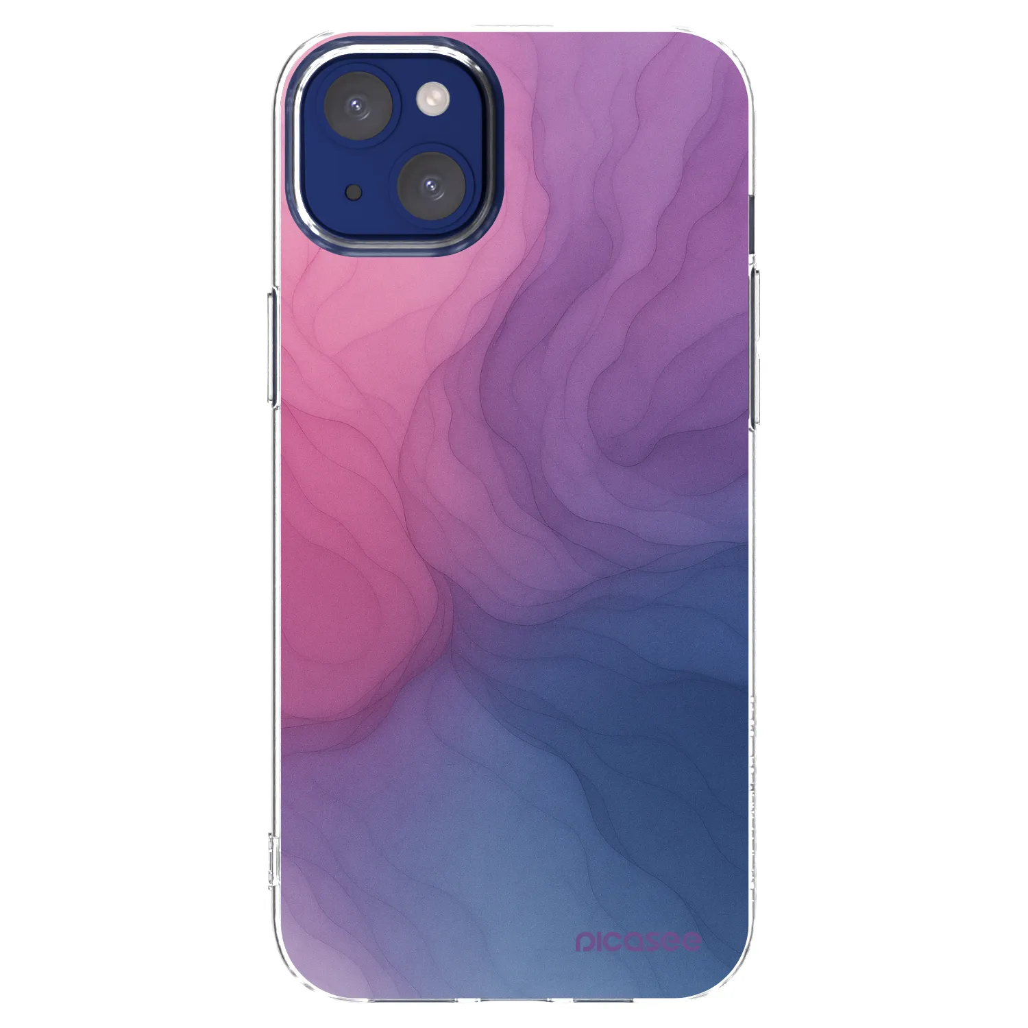 Picasee silikonowe przeźroczyste etui na Apple iPhone 14 Plus - Silk