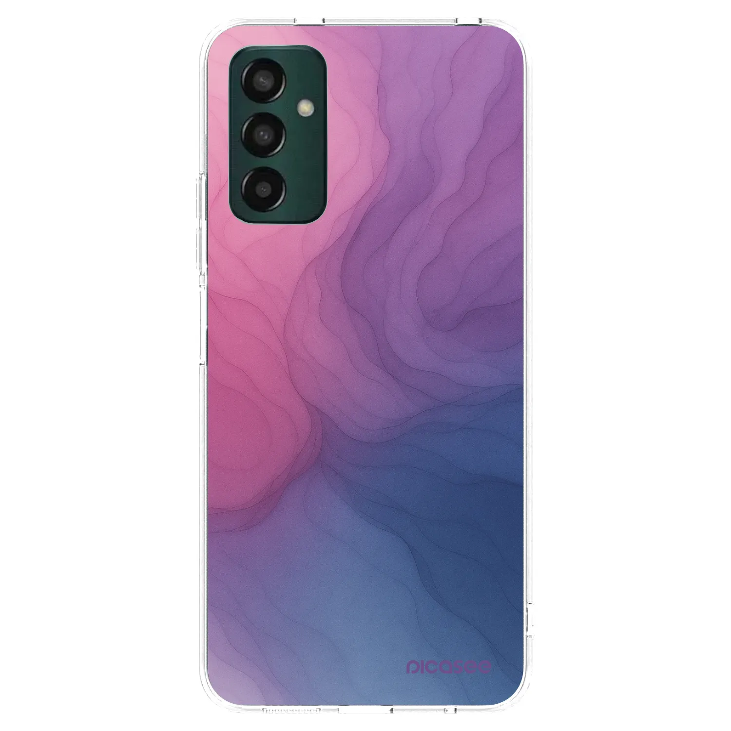 Picasee silikonowe przeźroczyste etui na Samsung Galaxy M13 M135F - Silk
