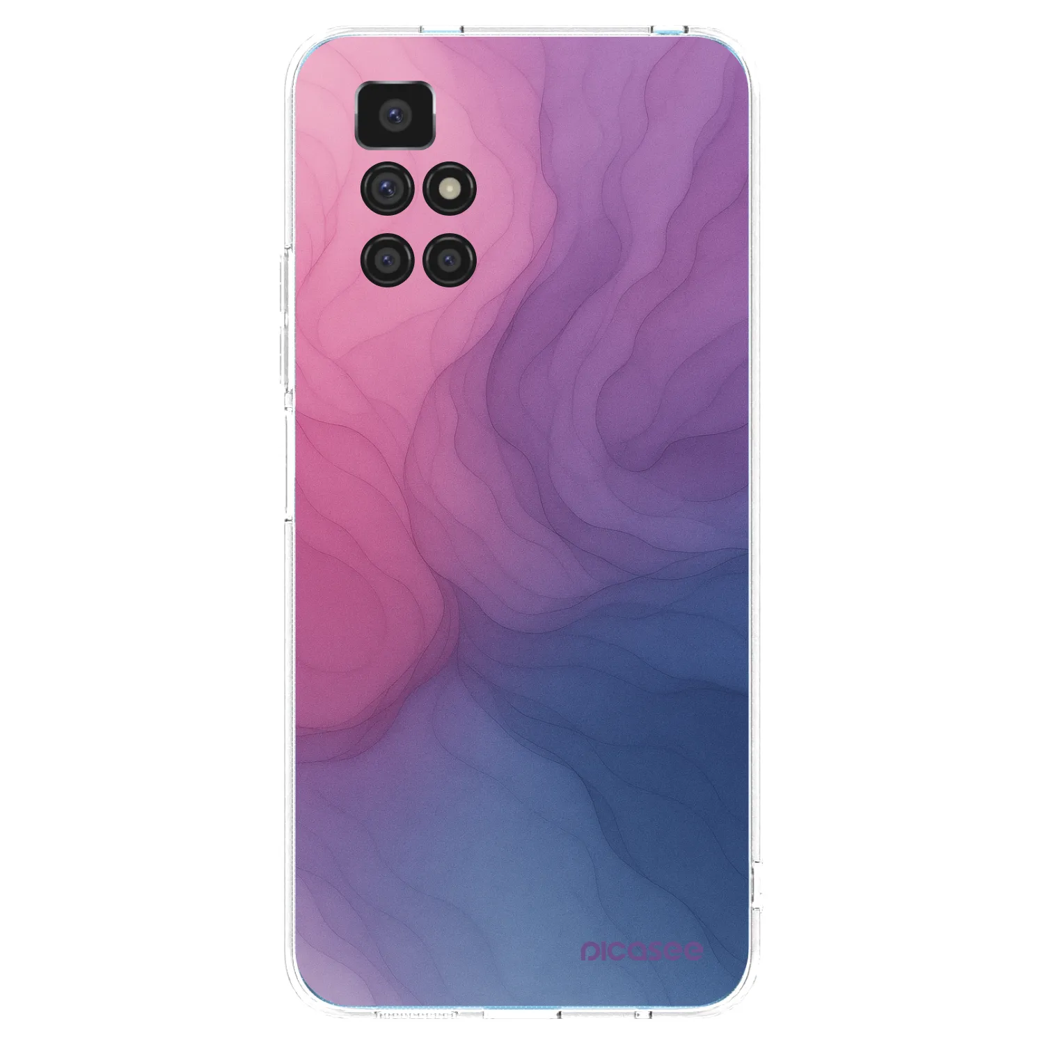 Picasee silikonowe przeźroczyste etui na Xiaomi Redmi 10 (2022) - Silk