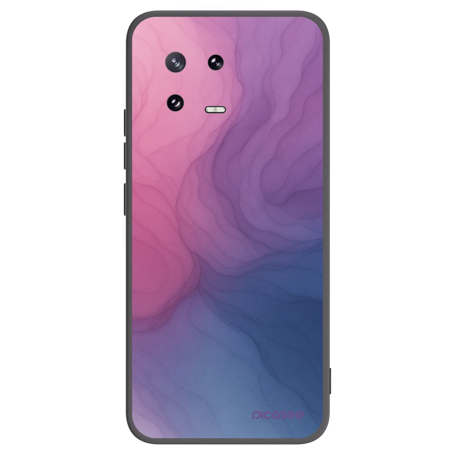 Picasee silikonowe czarne etui na Xiaomi 13 Pro - Silk