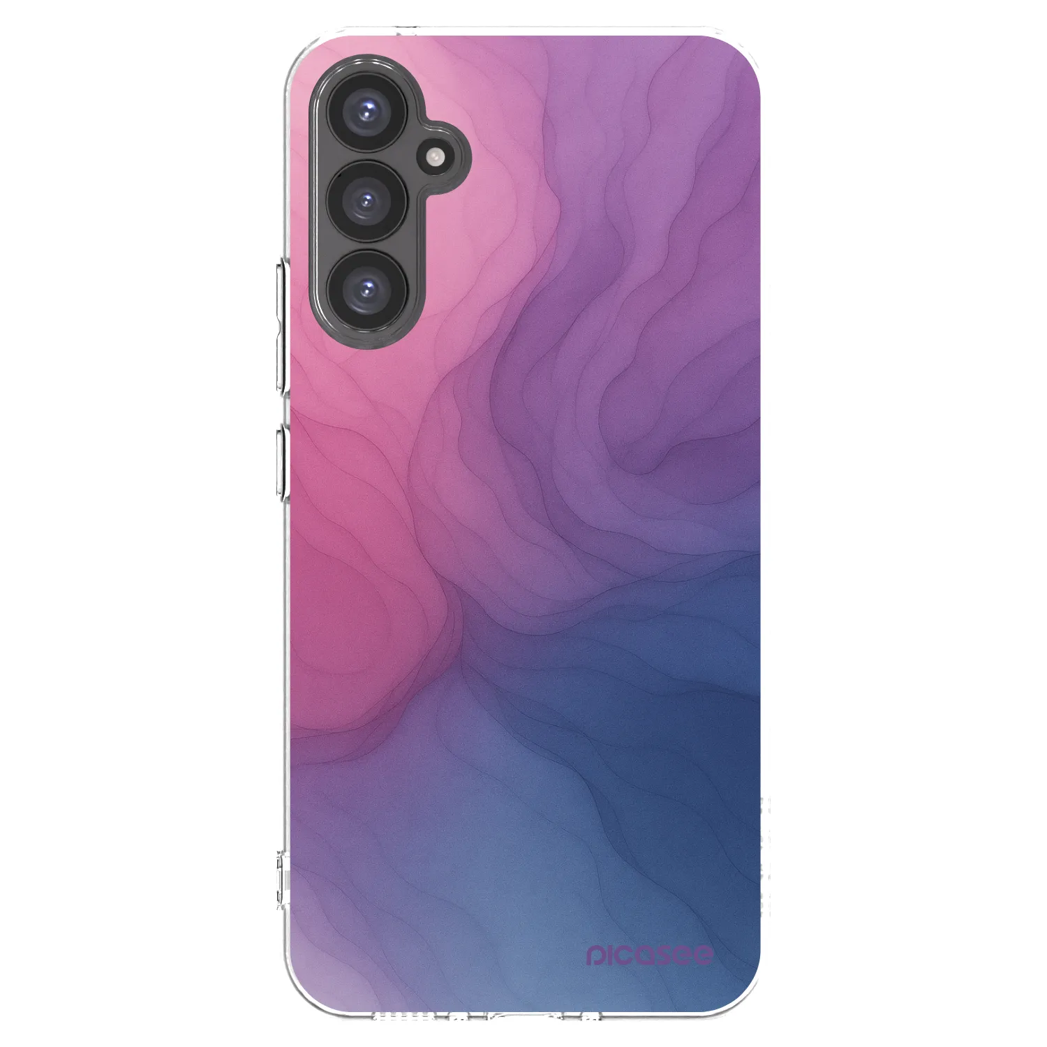 Picasee silikonowe przeźroczyste etui na Samsung Galaxy A34 5G A346B - Silk