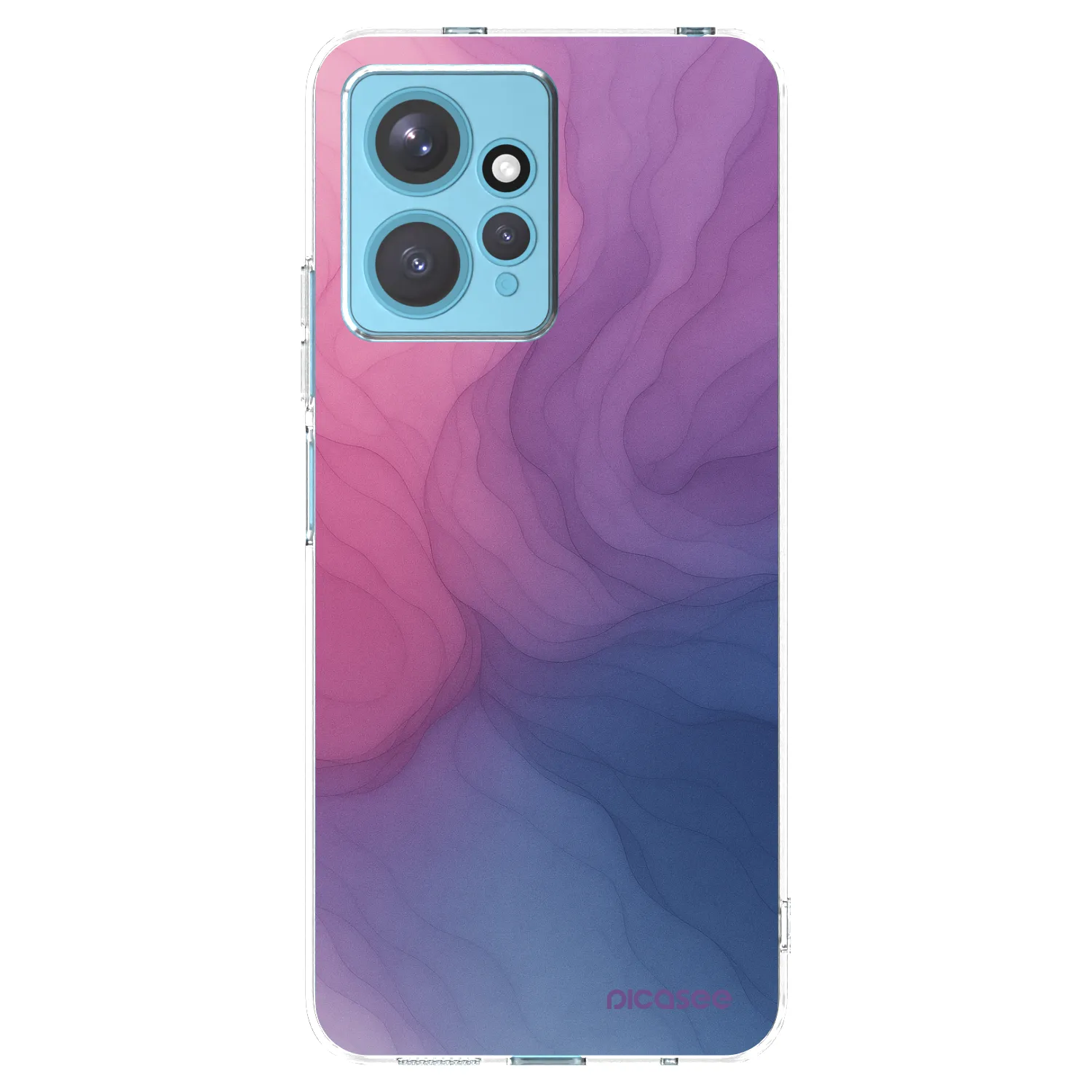 Picasee silikonowe przeźroczyste etui na Xiaomi Redmi Note 12 4G - Silk