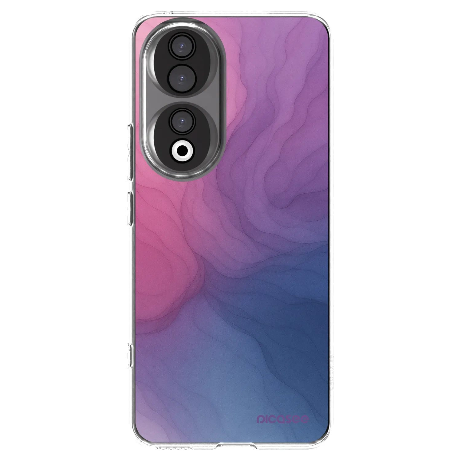 Picasee silikonowe przeźroczyste etui na Honor 90 5G - Silk