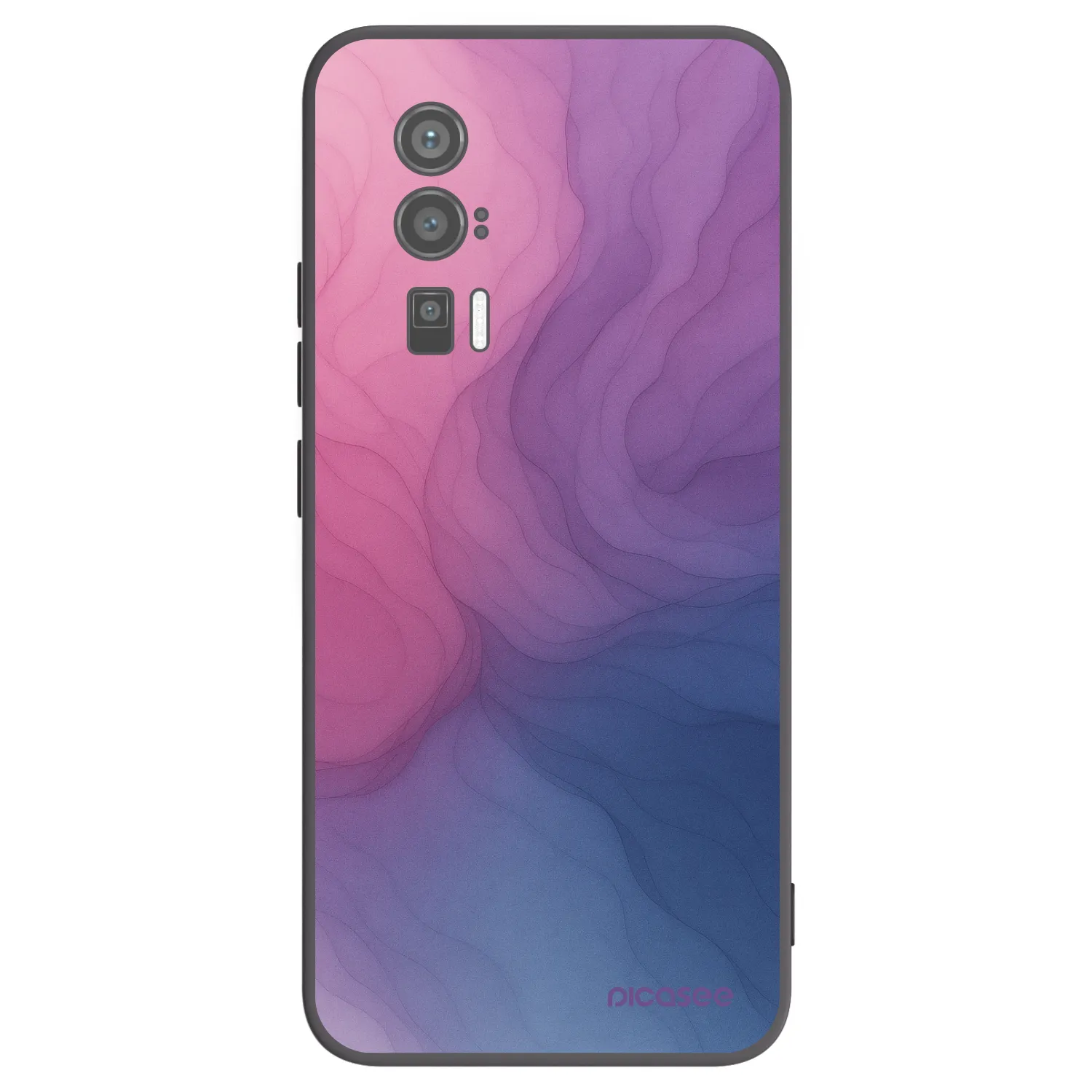 Picasee silikonowe czarne etui na Xiaomi Poco F5 Pro 5G - Silk