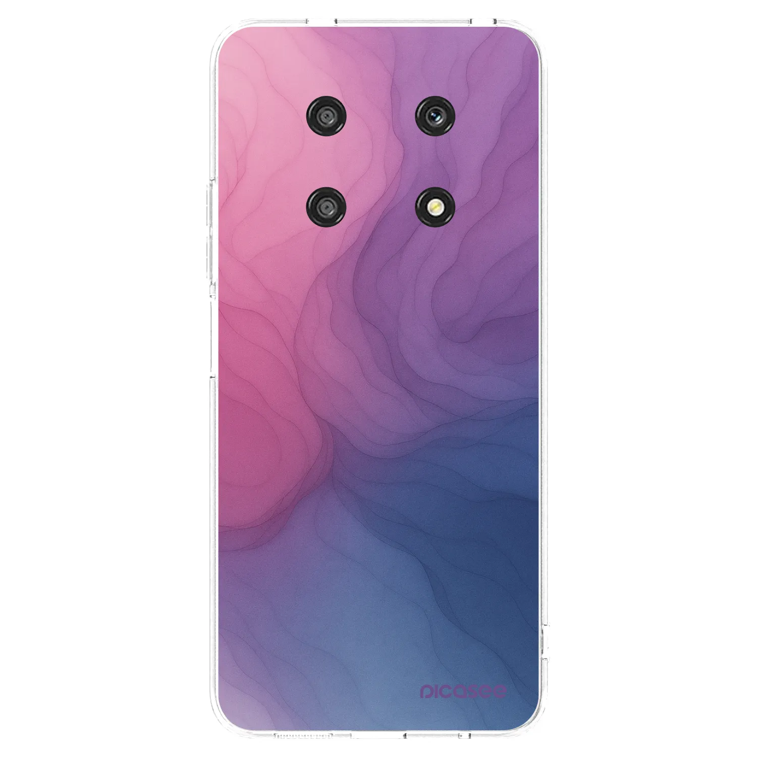 Picasee silikonowe przeźroczyste etui na Honor Magic4 Lite 5G - Silk
