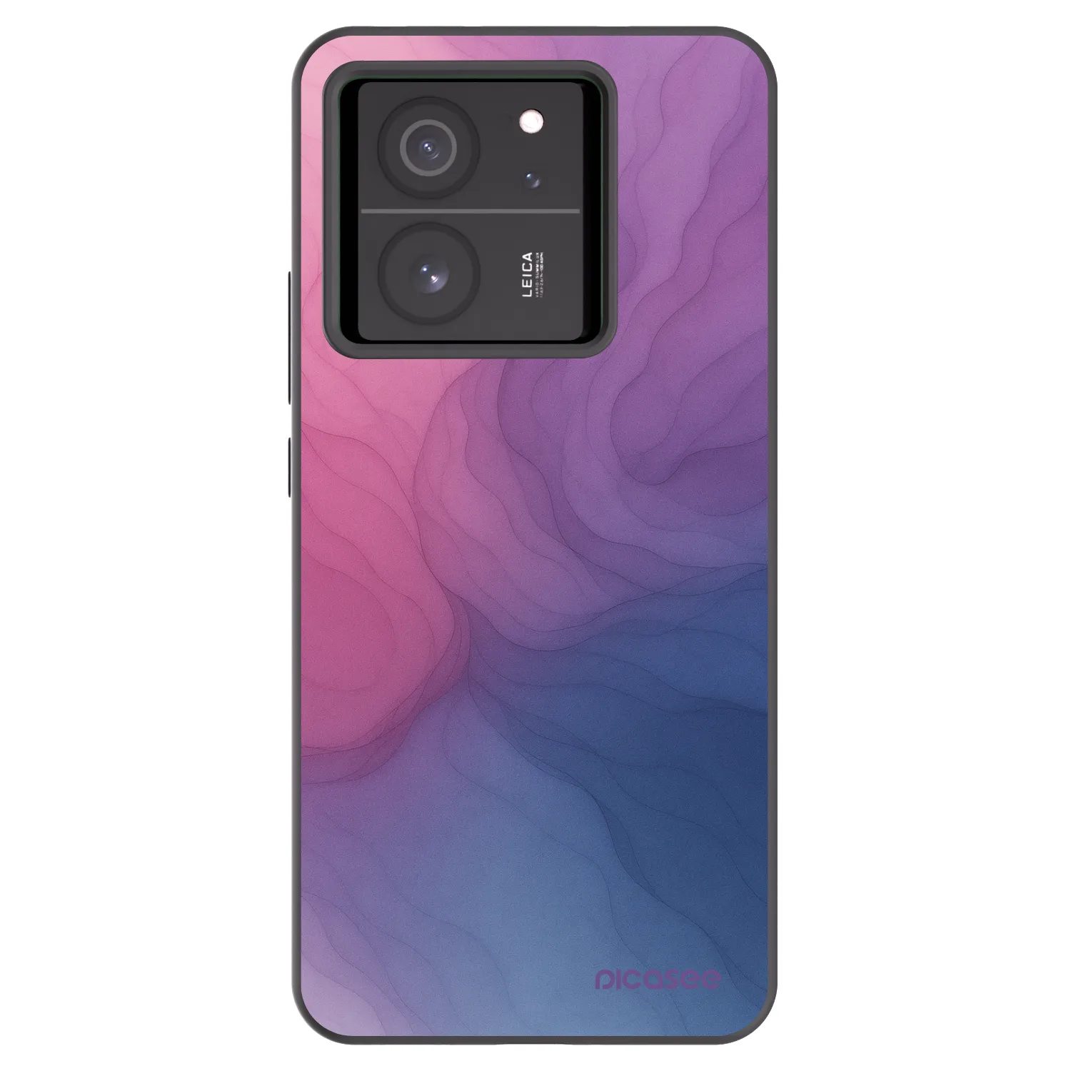 Picasee silikonowe czarne etui na Xiaomi 13T - Silk