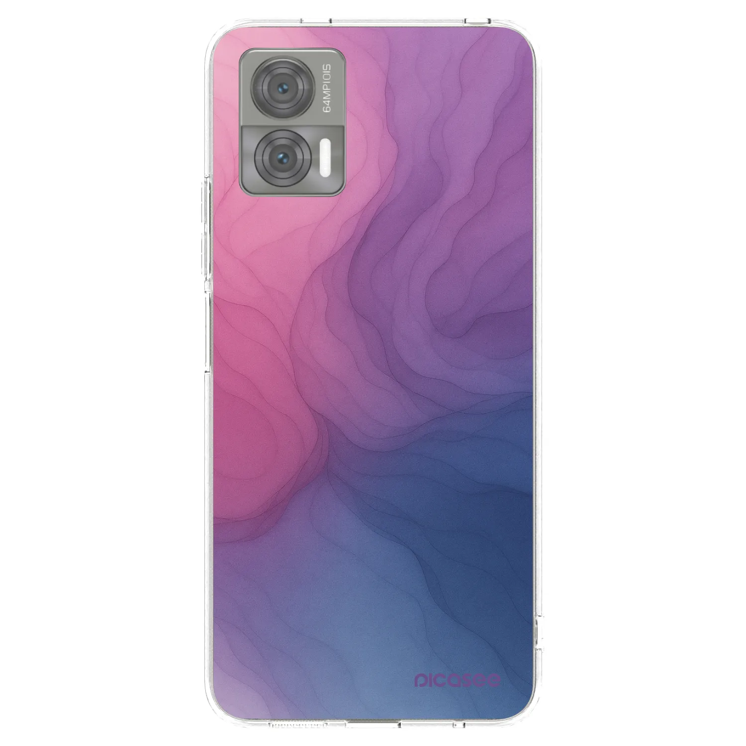 Picasee silikonowe przeźroczyste etui na Motorola Edge 30 Neo - Silk