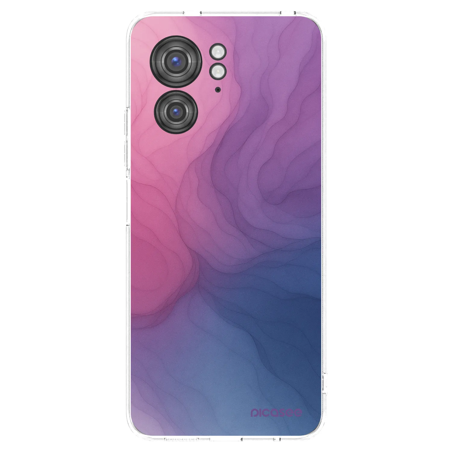 Picasee silikonowe przeźroczyste etui na Motorola Edge 40 - Silk