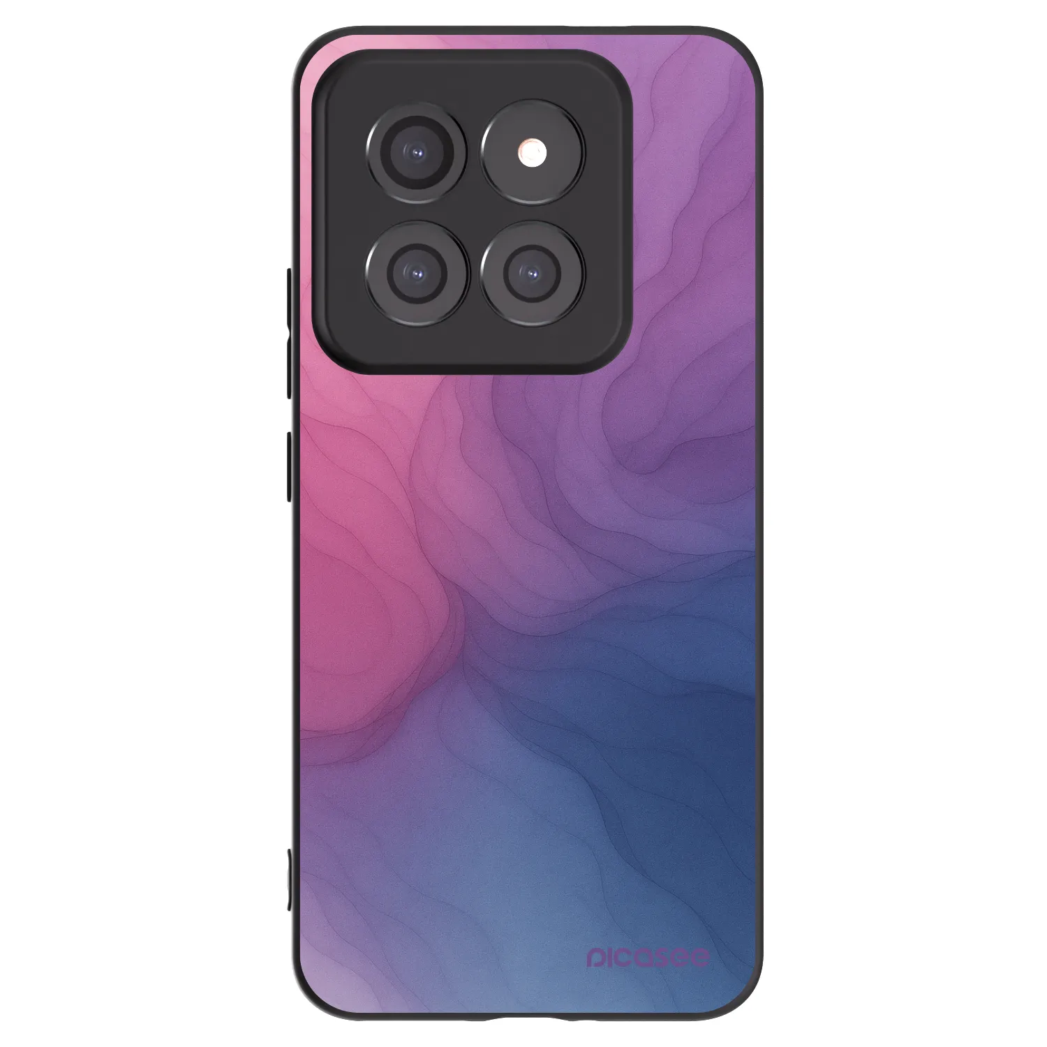 Picasee silikonowe czarne etui na Xiaomi 14 Pro - Silk