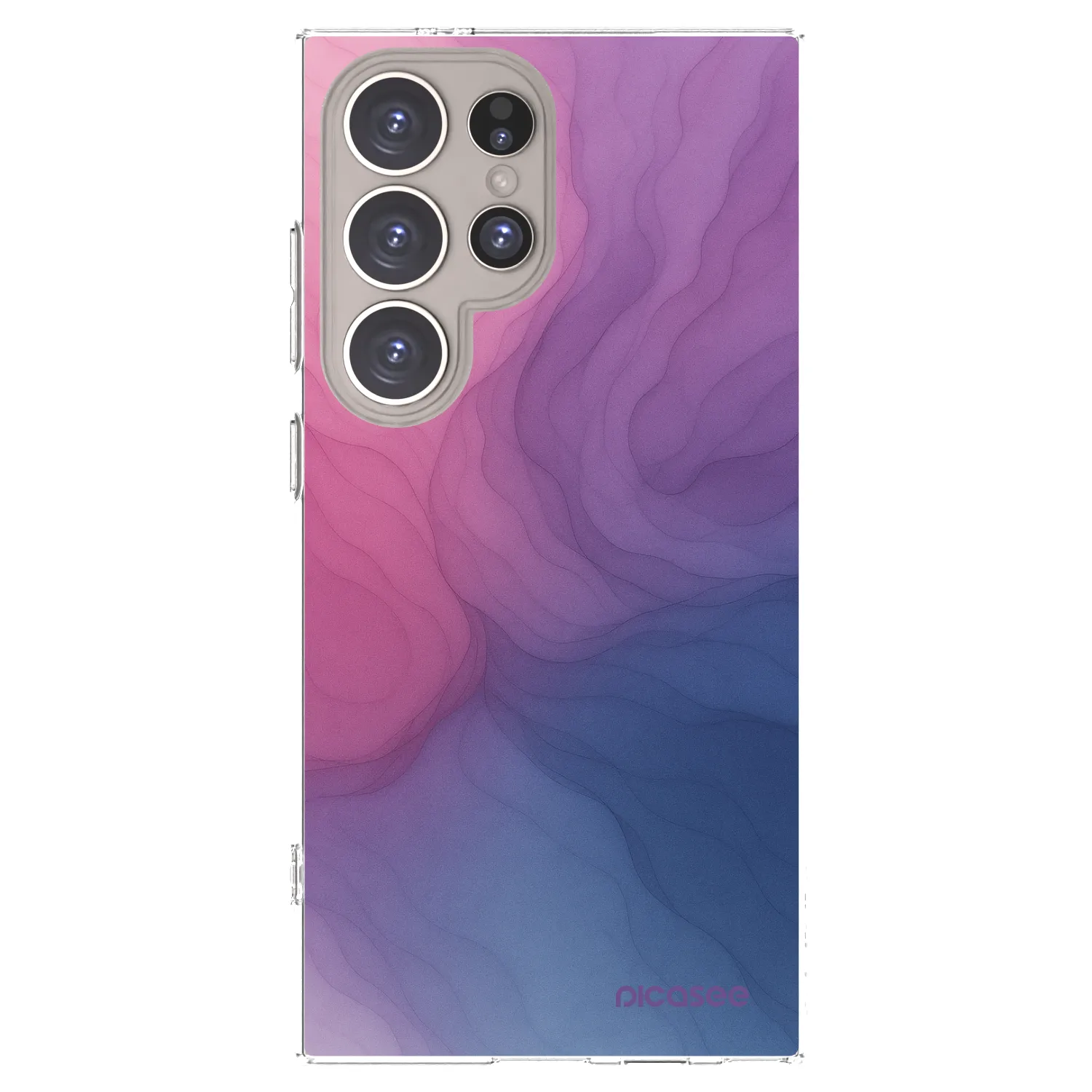 Picasee silikonowe przeźroczyste etui na Samsung Galaxy S24 Ultra S928B 5G - Silk
