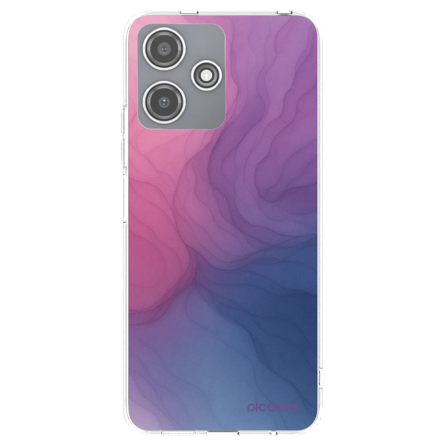 Picasee silikonowe przeźroczyste etui na Xiaomi Redmi 12 5G - Silk