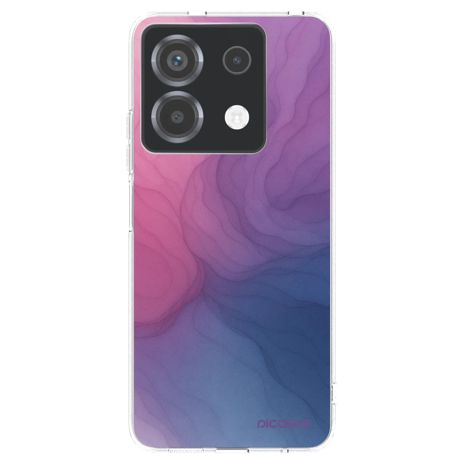 Picasee silikonowe przeźroczyste etui na Xiaomi Poco X6 - Silk