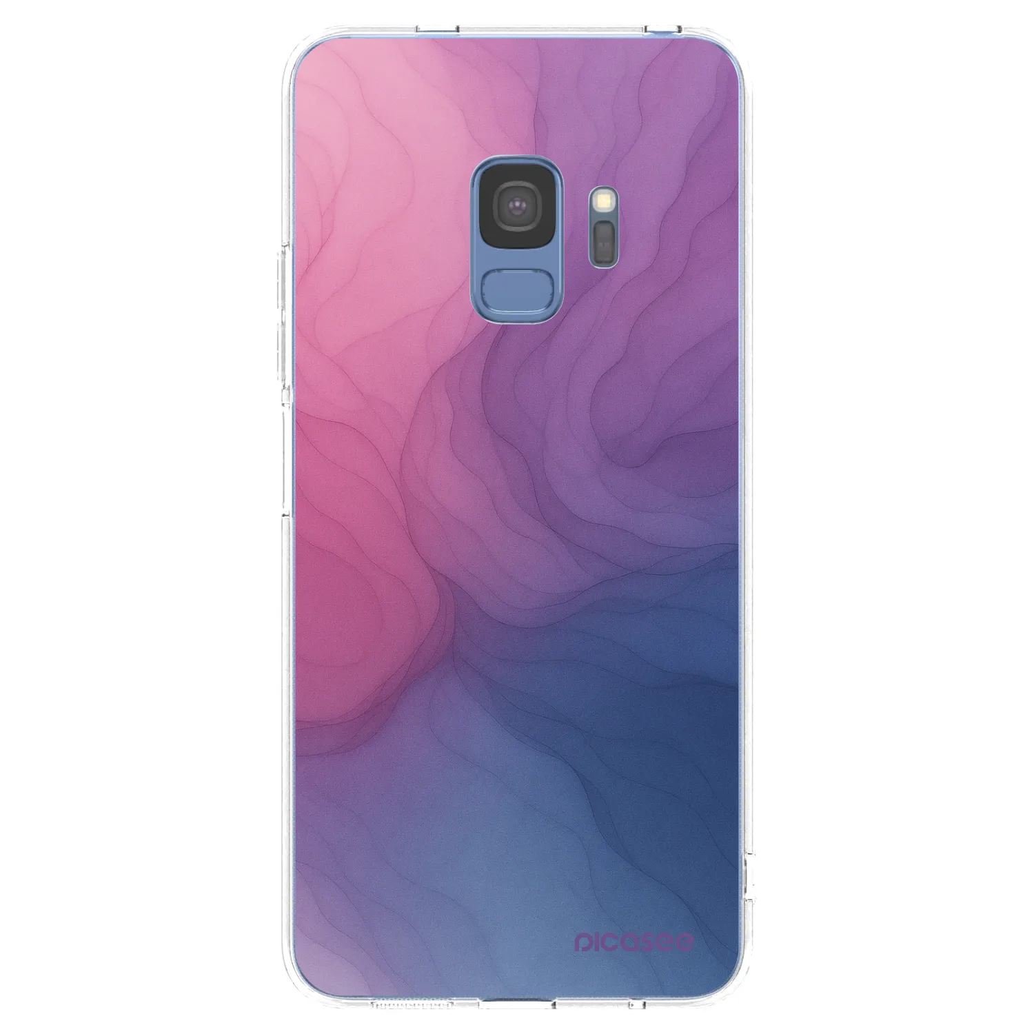 Picasee silikonowe przeźroczyste etui na Samsung Galaxy S9 G960F - Silk