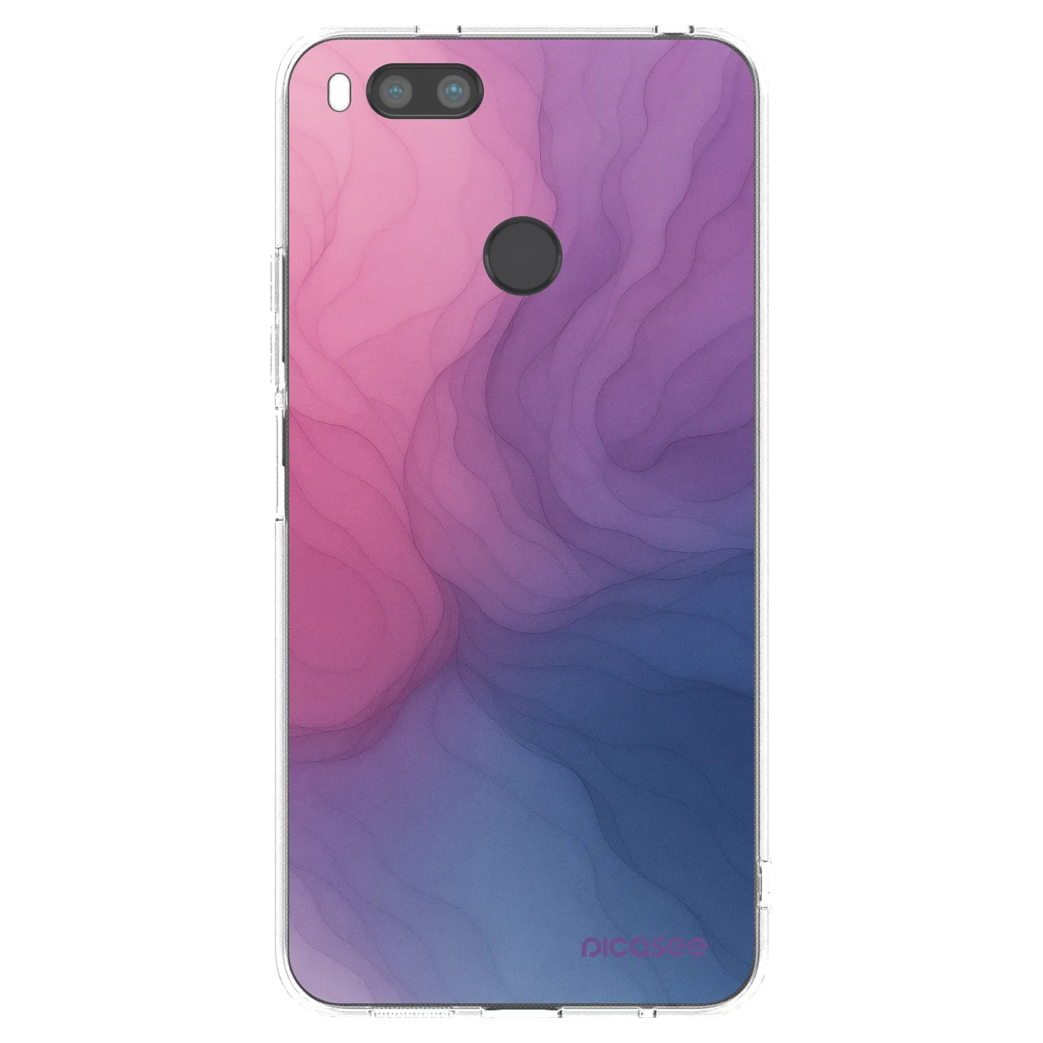 Picasee silikonowe przeźroczyste etui na Xiaomi Mi A1 Global - Silk
