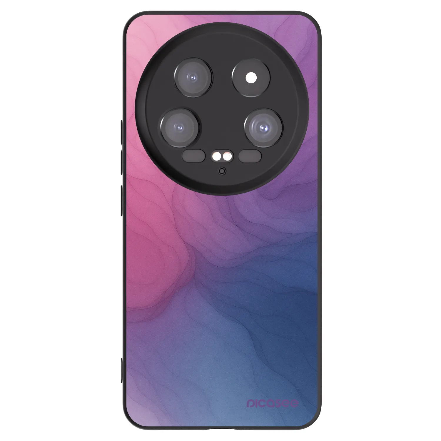 Picasee silikonowe czarne etui na Xiaomi 14 Ultra - Silk