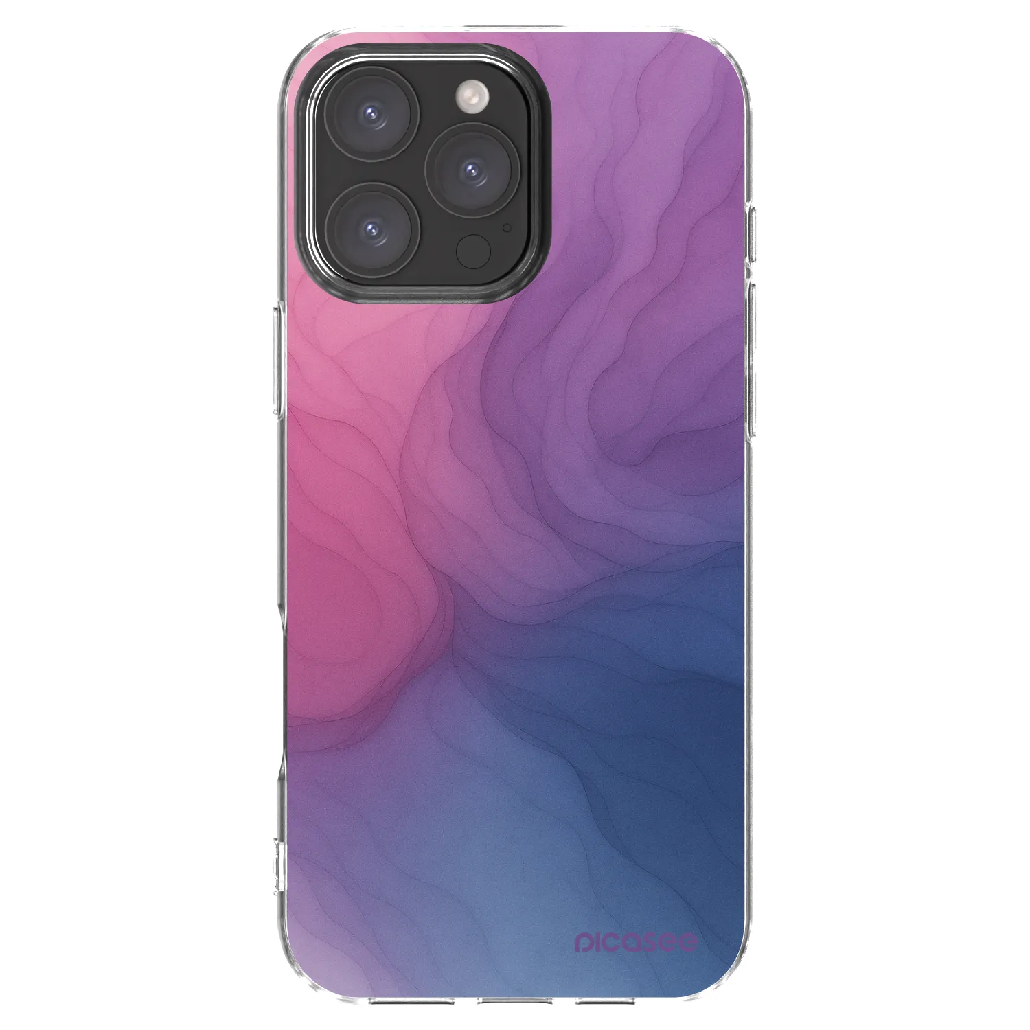 Picasee silikonowe przeźroczyste etui na Apple iPhone 16 Pro Max - Silk