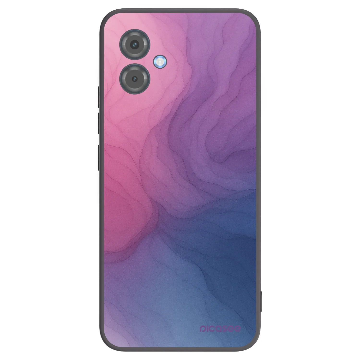 Picasee silikonowe czarne etui na Motorola Moto G14 - Silk