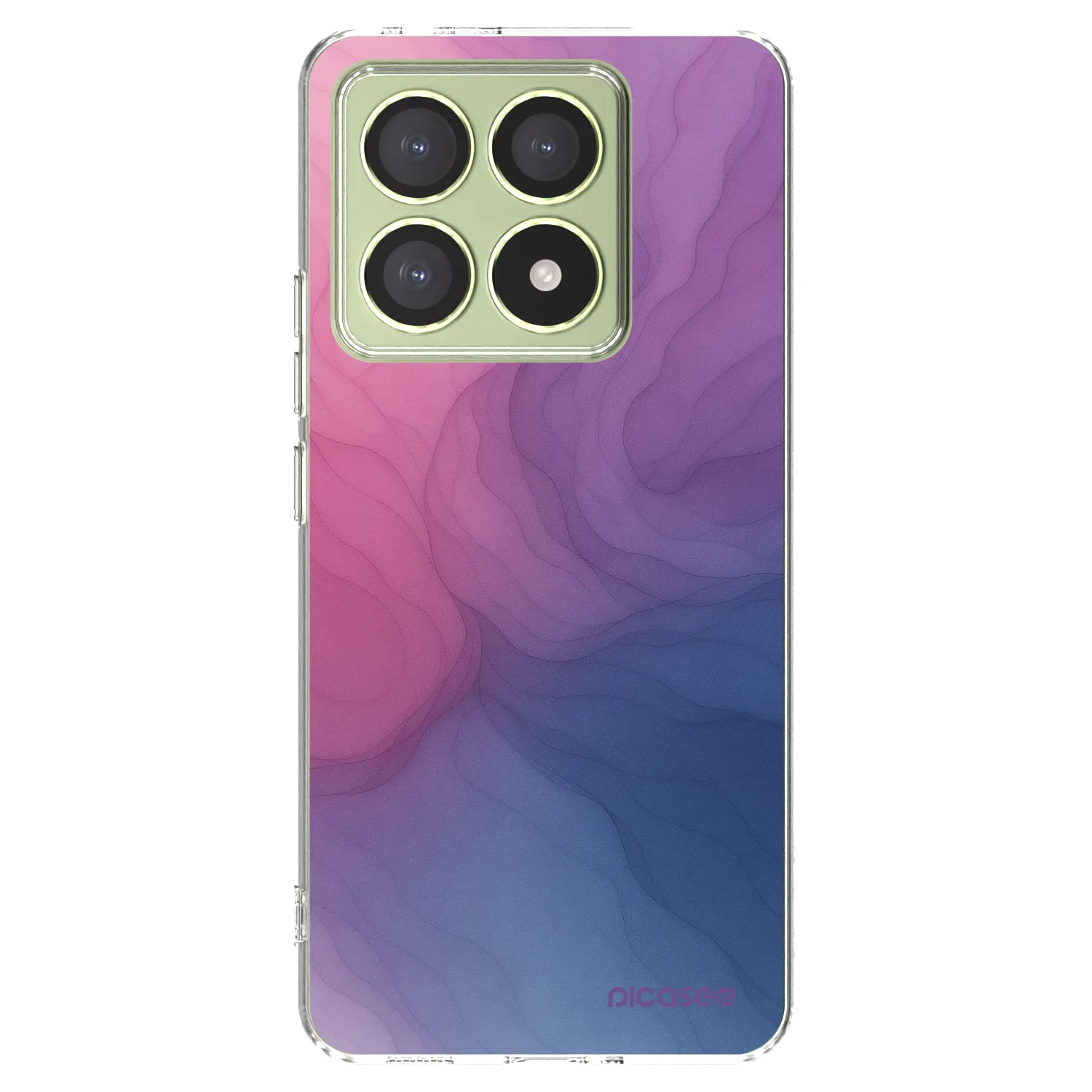 Picasee silikonowe przeźroczyste etui na Xiaomi 14T - Silk