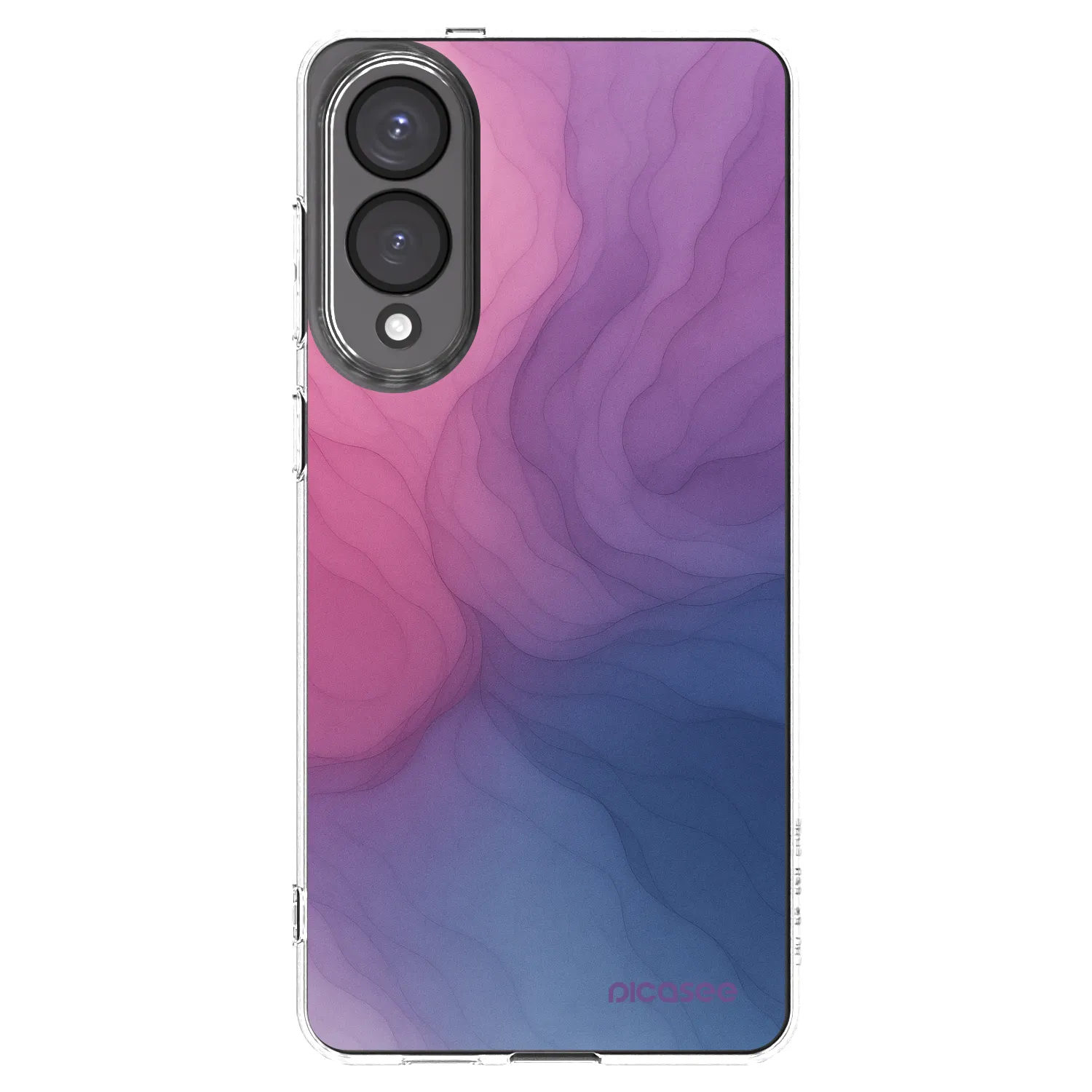 Picasee silikonowe przeźroczyste etui na Samsung Galaxy S25 Edge 5G - Silk