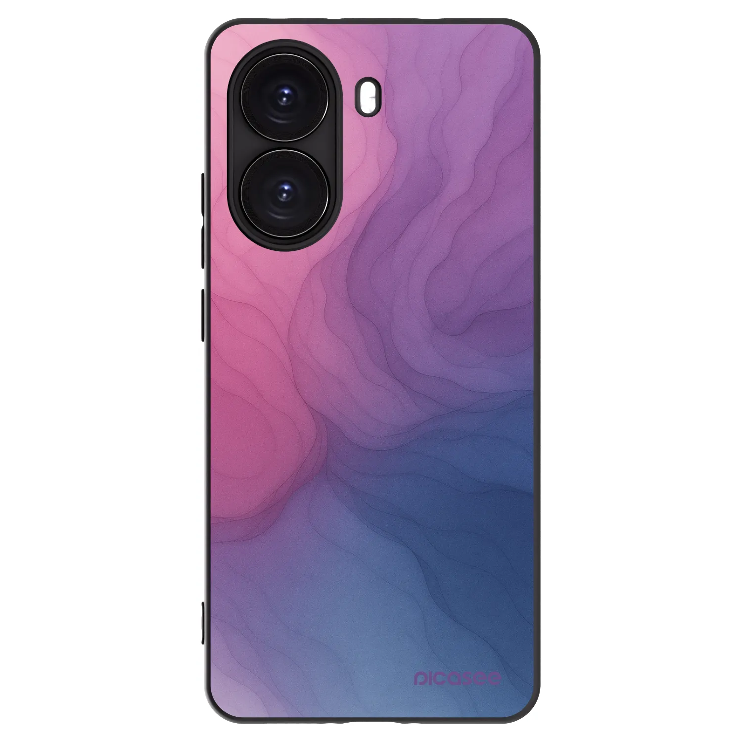 Picasee silikonowe czarne etui na Xiaomi Poco X7 Pro 5G - Silk