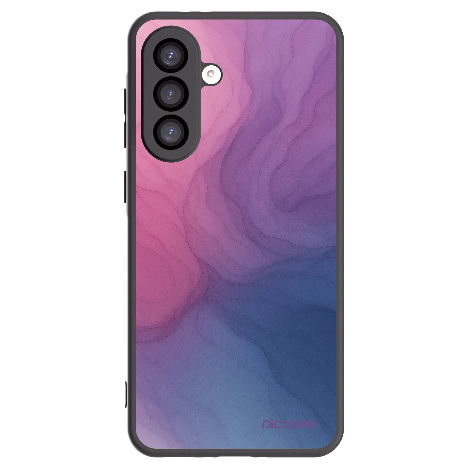 Picasee silikonowe czarne etui na Samsung Galaxy A26 5G A266B - Silk