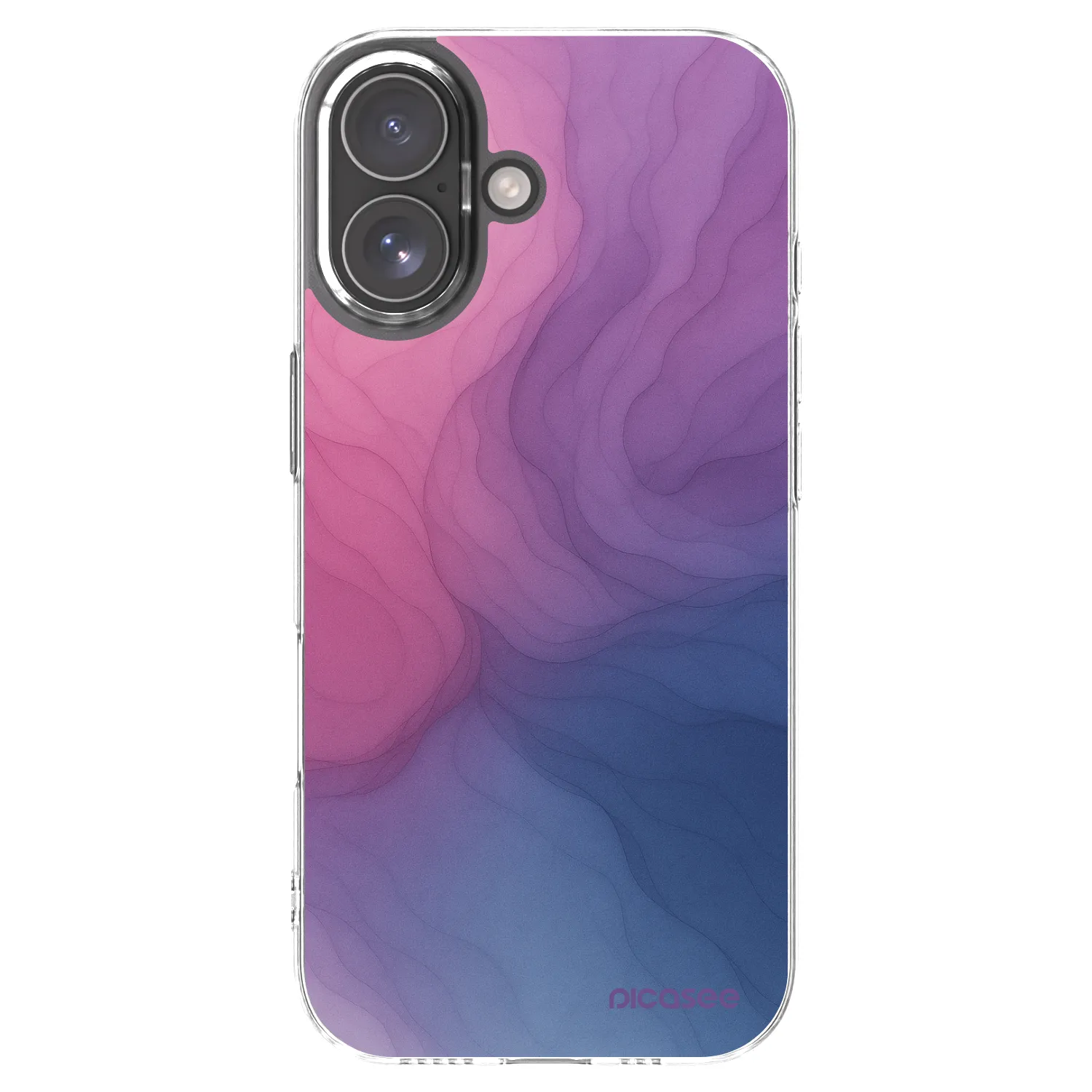 Picasee silikonowe przeźroczyste etui na Apple iPhone 17 - Silk