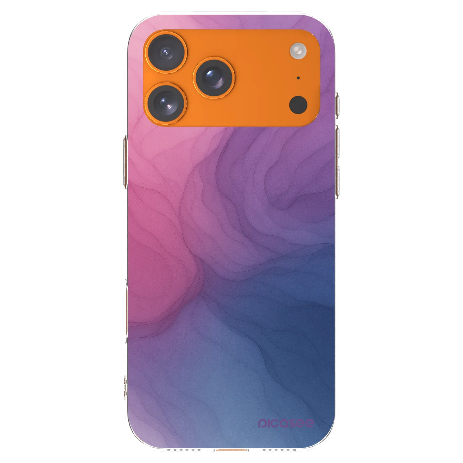 Picasee silikonowe przeźroczyste etui na Apple iPhone 17 Pro Max - Silk