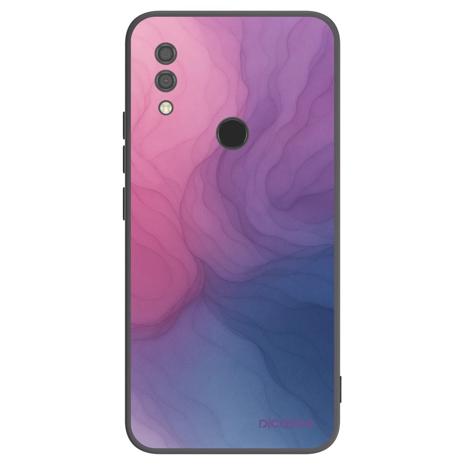 Picasee silikonowe czarne etui na Xiaomi Redmi 7 - Silk