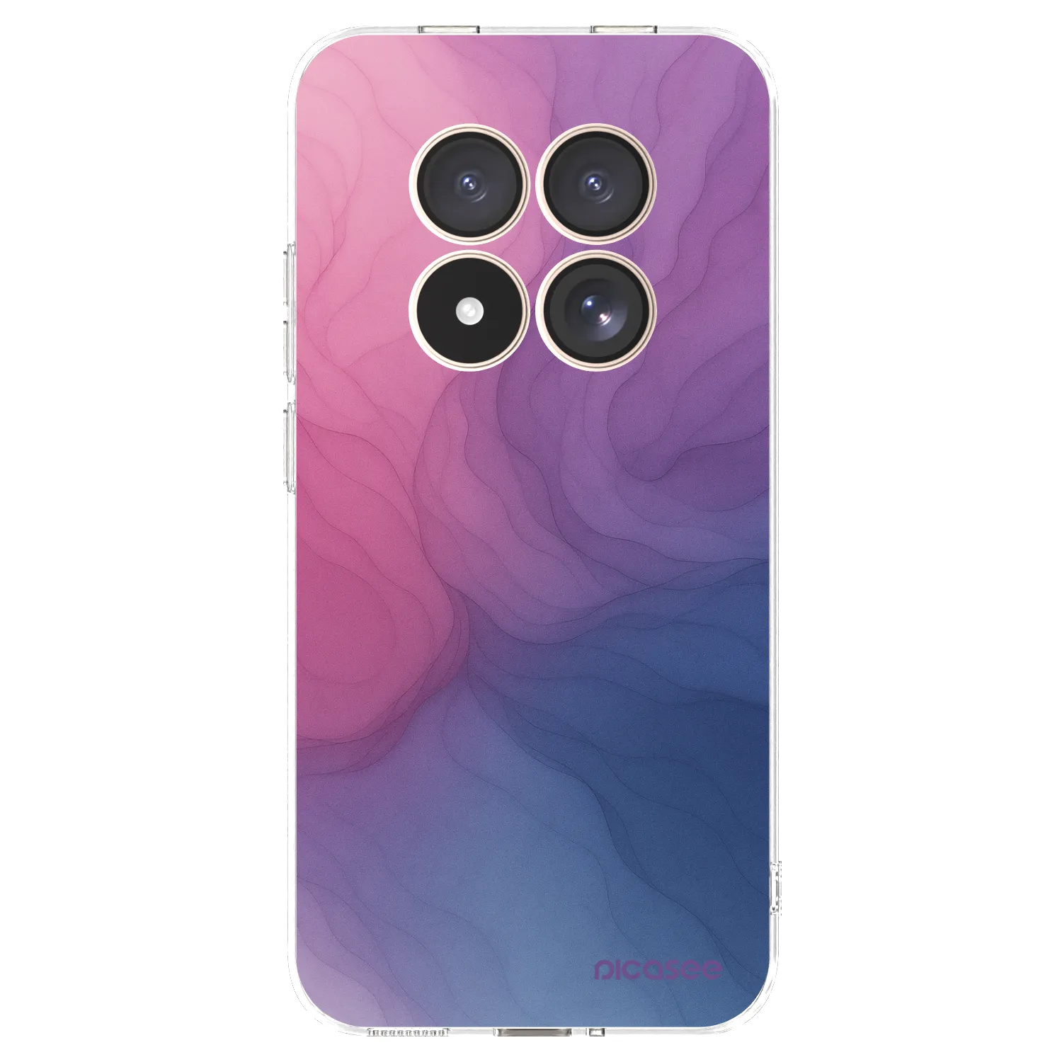 Picasee silikonowe przeźroczyste etui na Xiaomi Redmi Note 15 Pro 4G - Silk