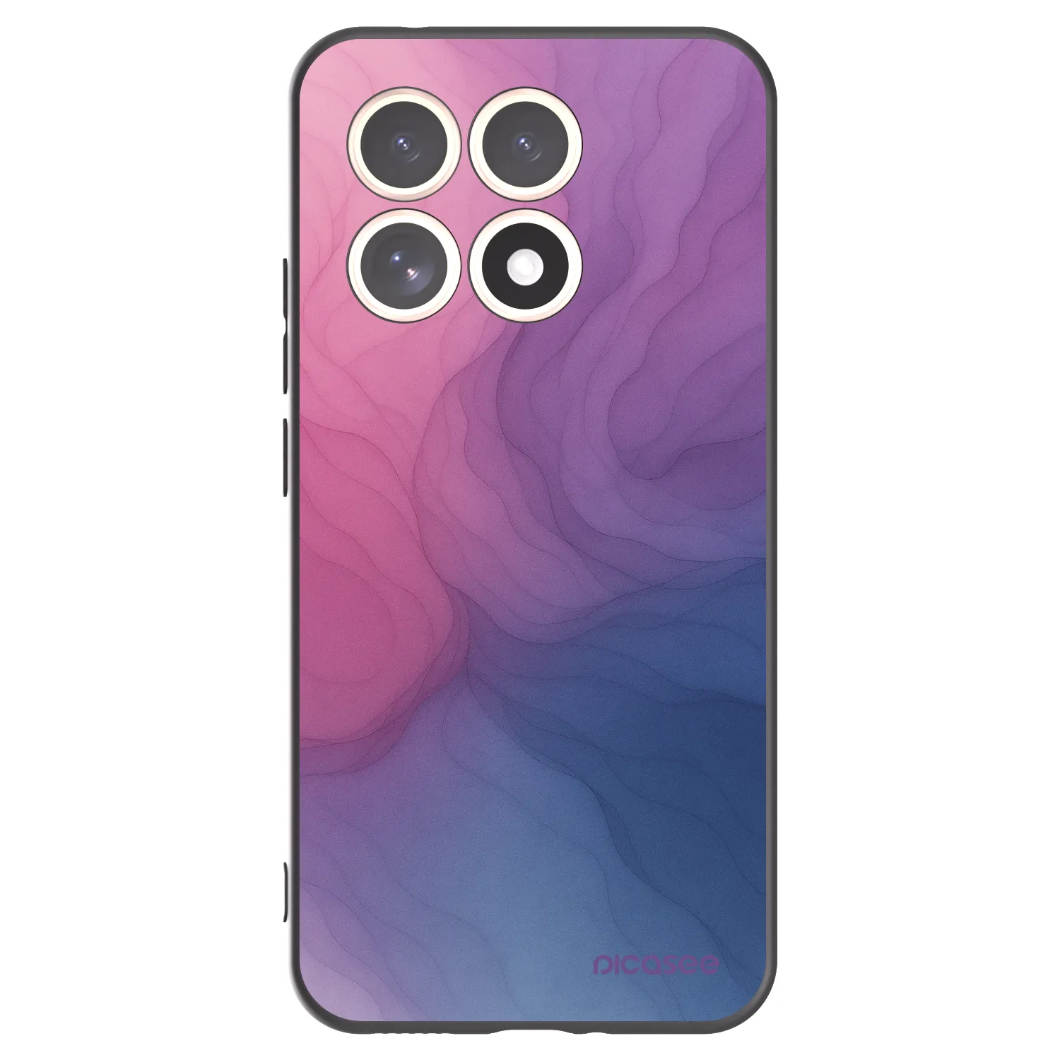 Picasee silikonowe czarne etui na Xiaomi 15T - Silk