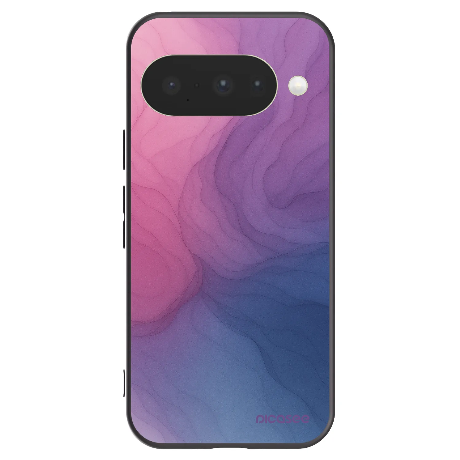 Picasee silikonowe czarne etui na Google Pixel 10 - Silk