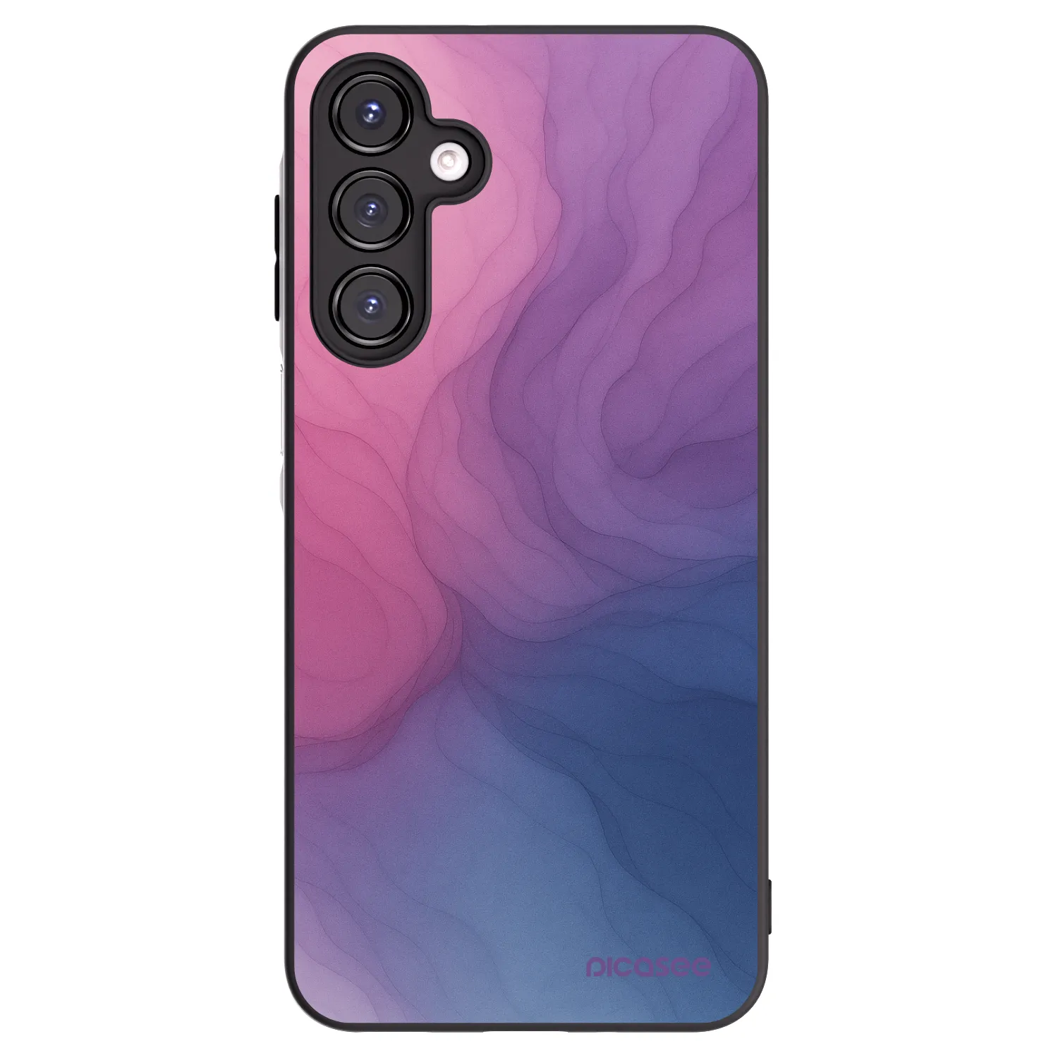 Picasee silikonowe czarne etui na Samsung Galaxy A16 4G - Silk