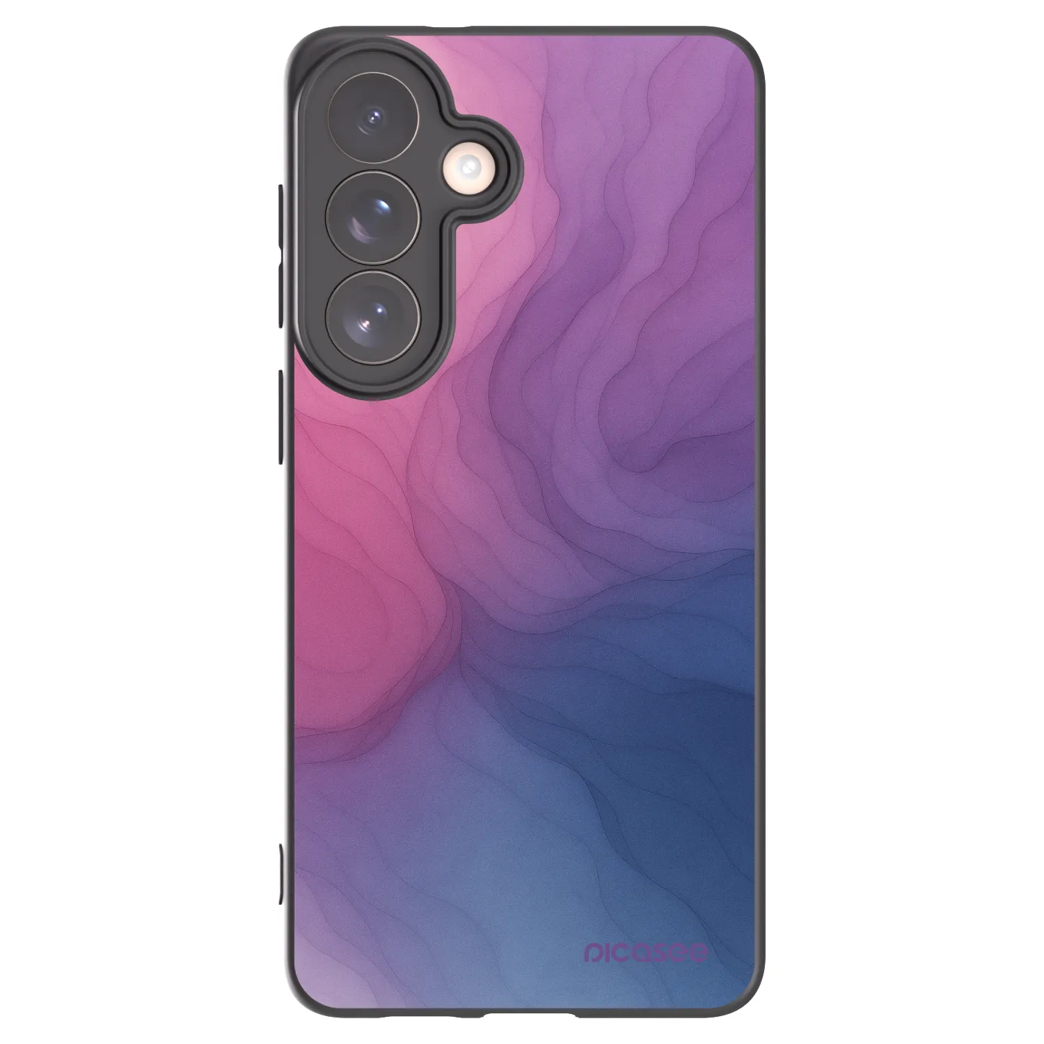 Picasee silikonowe czarne etui na Samsung Galaxy S26+ - Silk