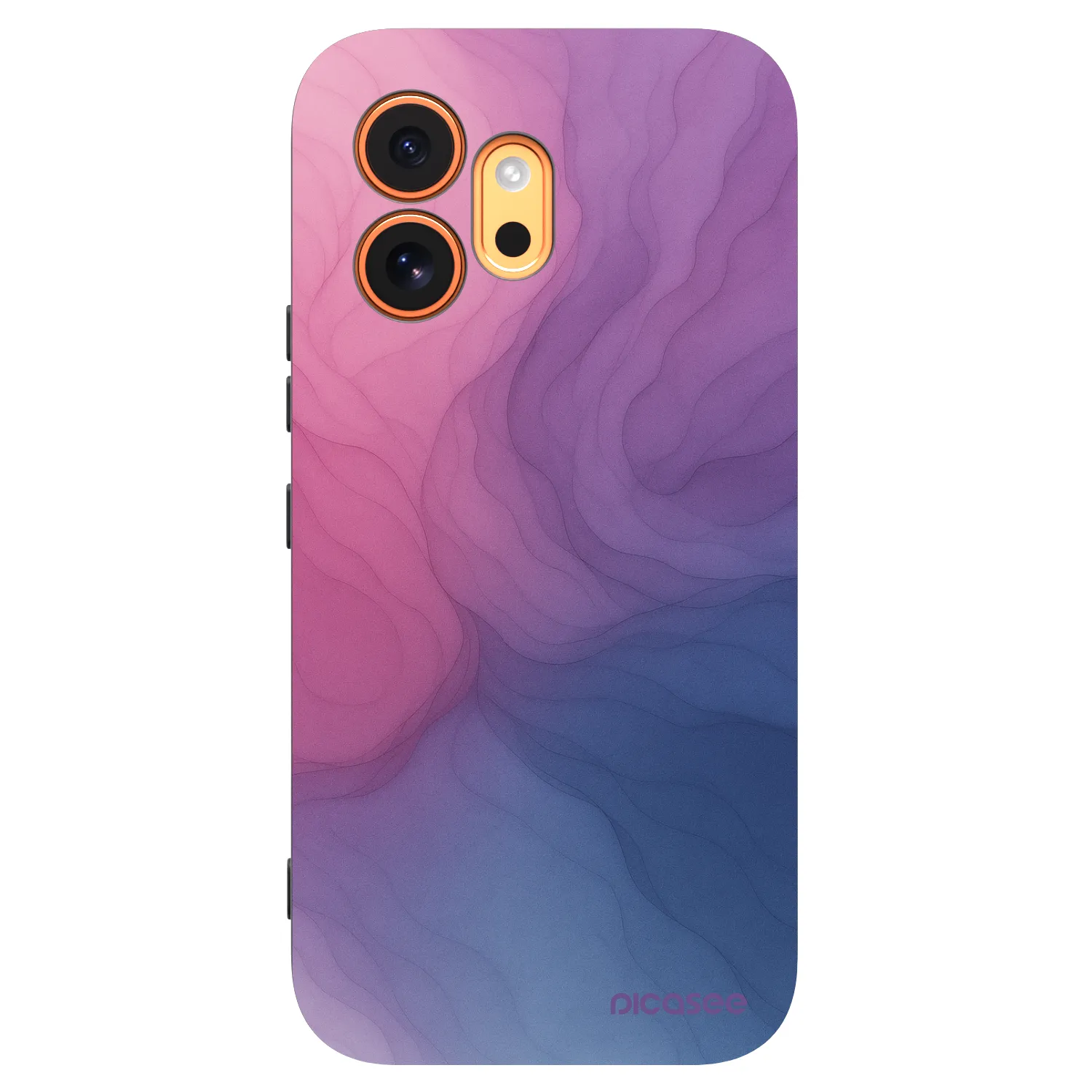 Picasee silikonowe czarne etui na Honor 600 - Silk