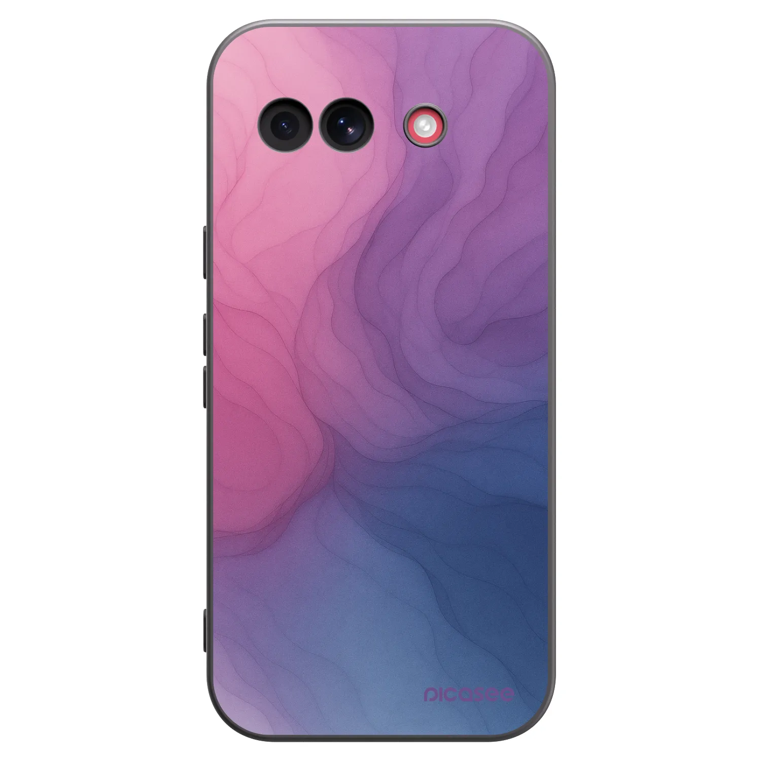 Picasee silikonowe czarne etui na Google Pixel 10a - Silk