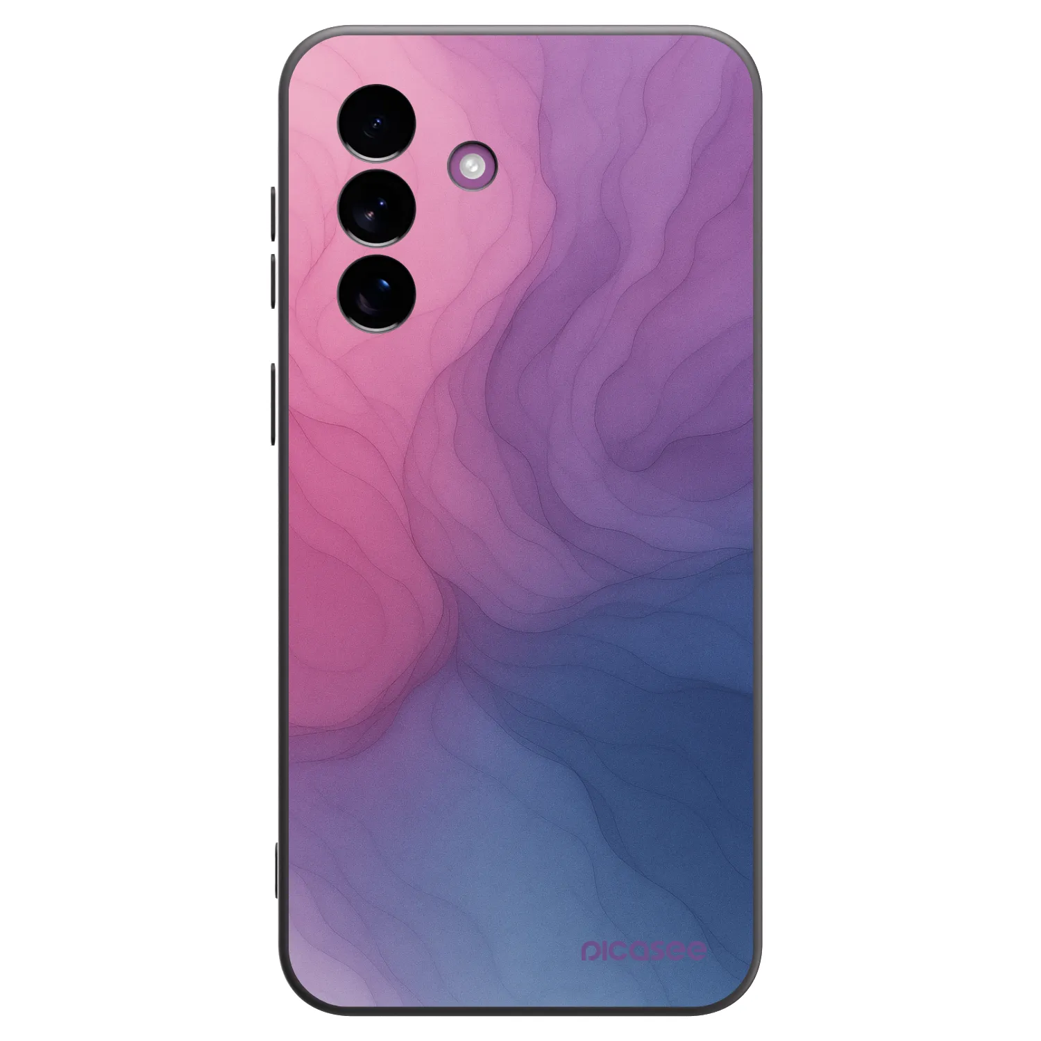 Picasee silikonowe czarne etui na Samsung Galaxy A37 - Silk