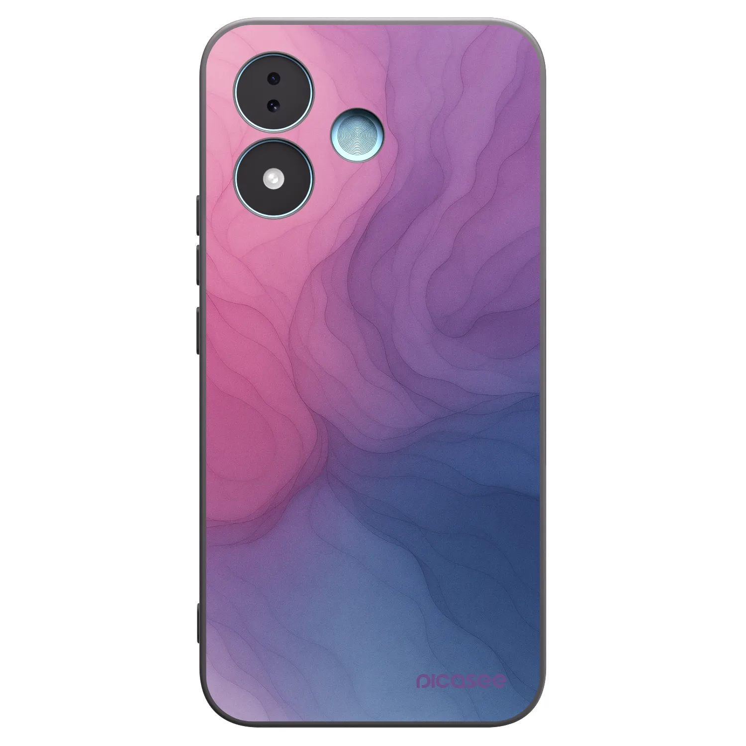 Picasee silikonowe czarne etui na Xiaomi Redmi Note 17 5G - Silk