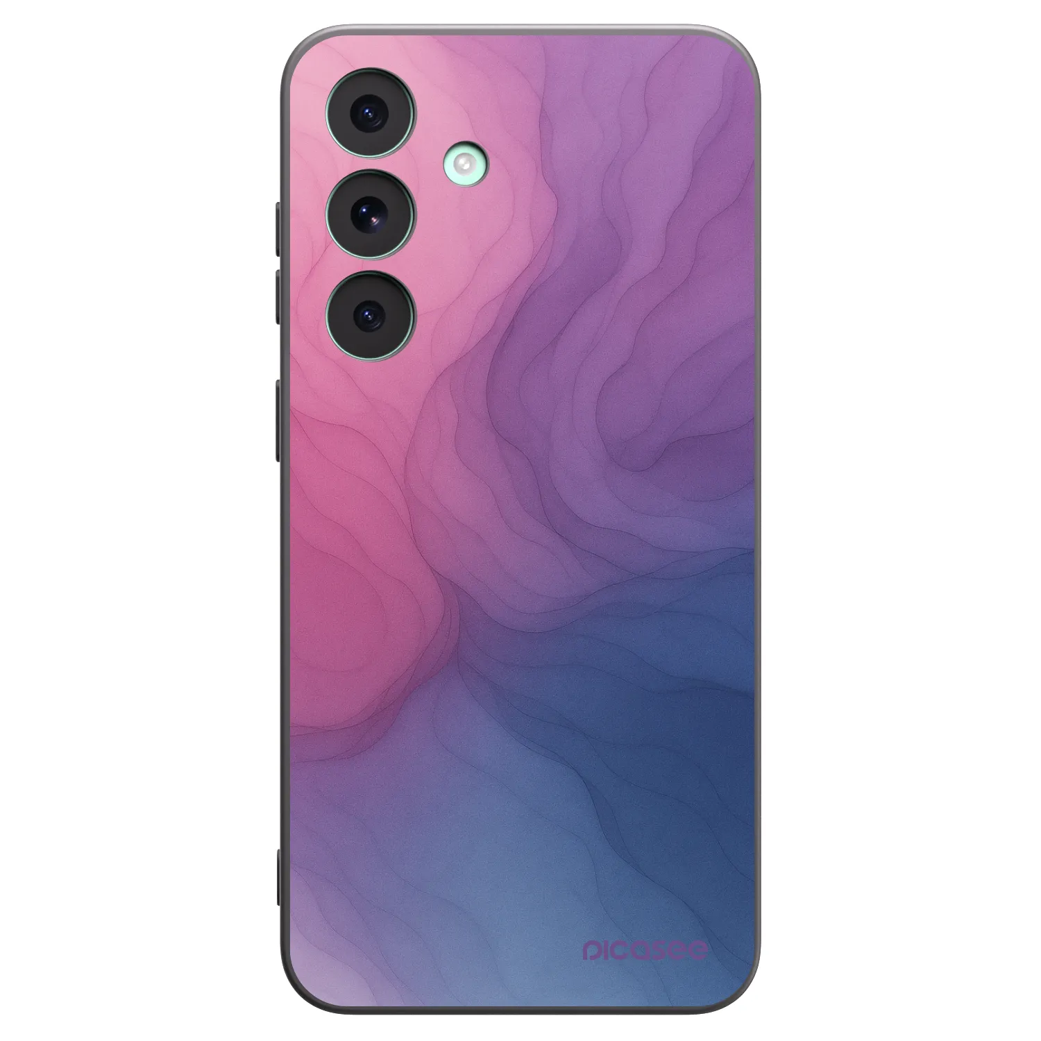 Picasee silikonowe czarne etui na Samsung Galaxy S26 FE - Silk