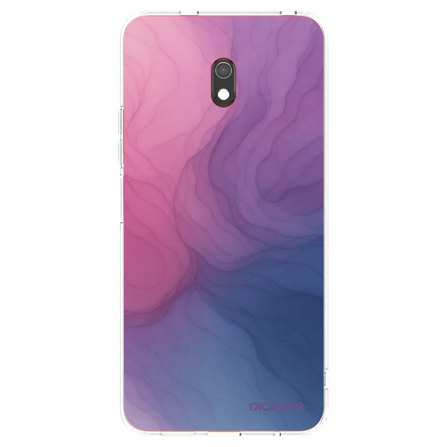 Picasee silikonowe przeźroczyste etui na Xiaomi Redmi 8A - Silk