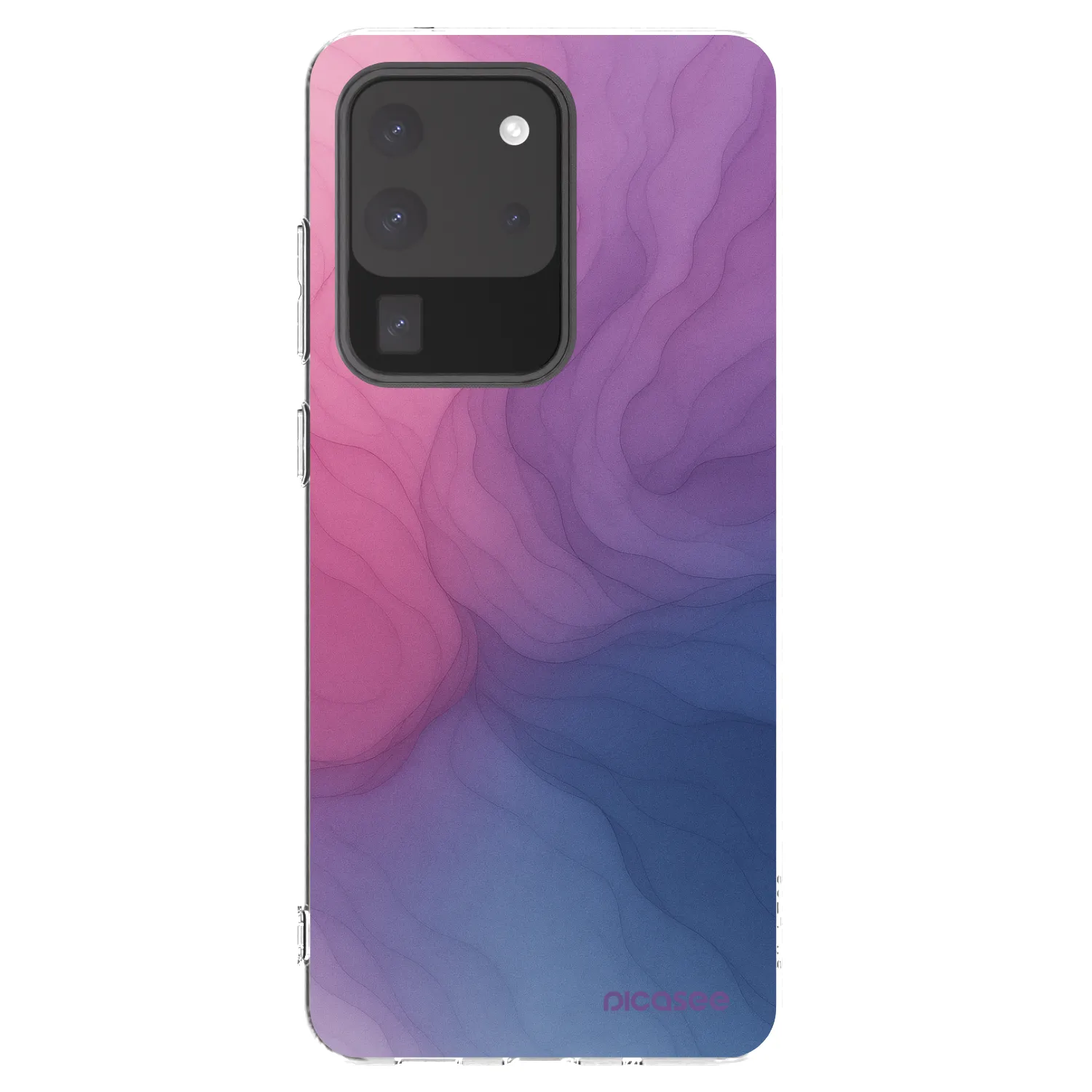 Picasee silikonowe przeźroczyste etui na Samsung Galaxy S20 Ultra 5G G988F - Silk
