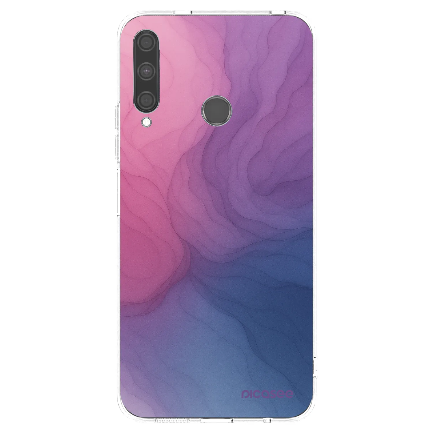 Picasee silikonowe przeźroczyste etui na Huawei P40 Lite E - Silk