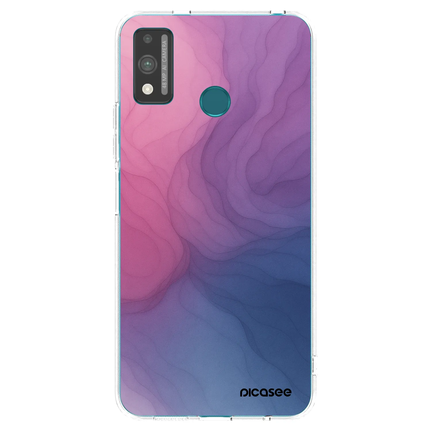 Picasee silikonowe przeźroczyste etui na Honor 9X Lite - Silk